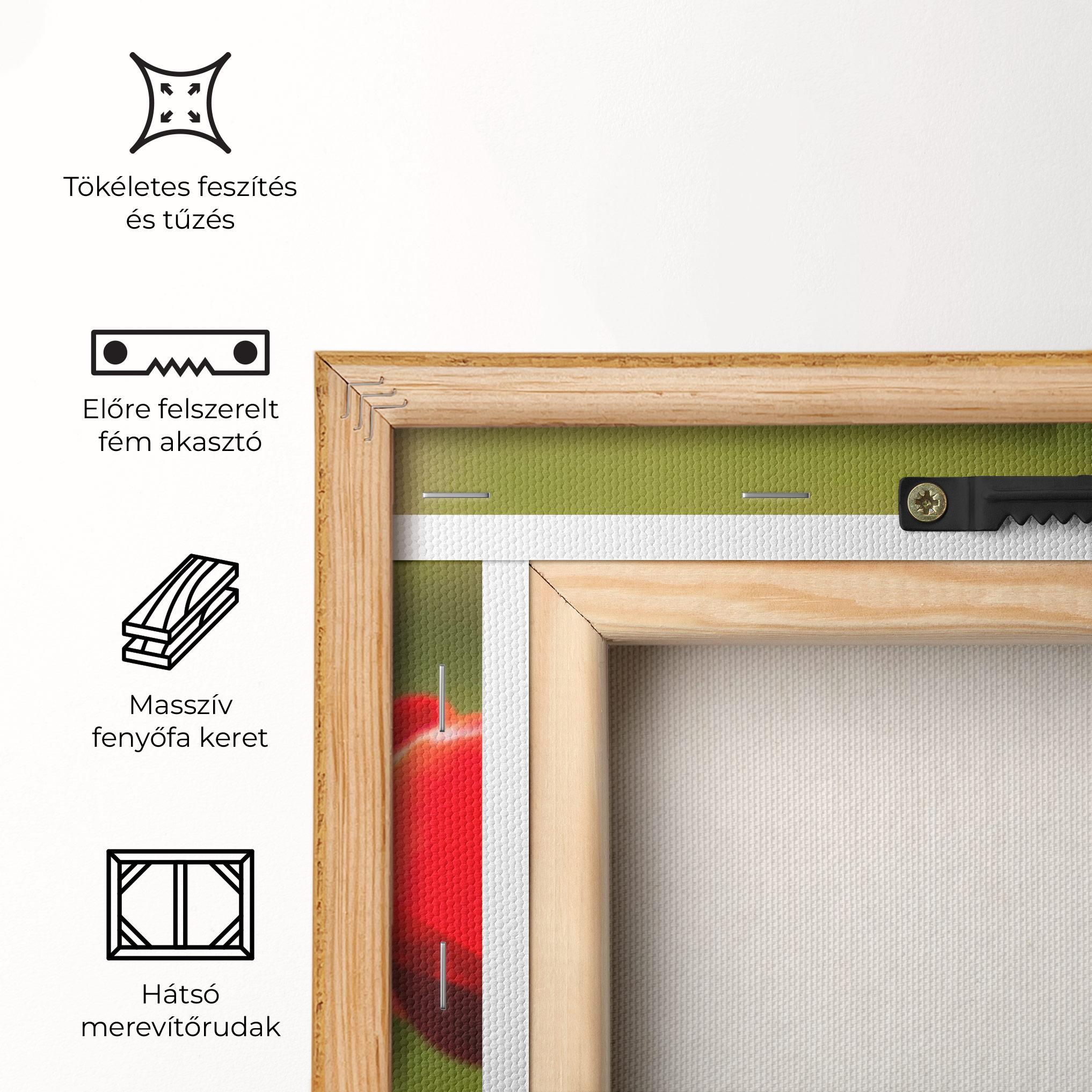 Vászonkép 3 Red Tulips mockup 5