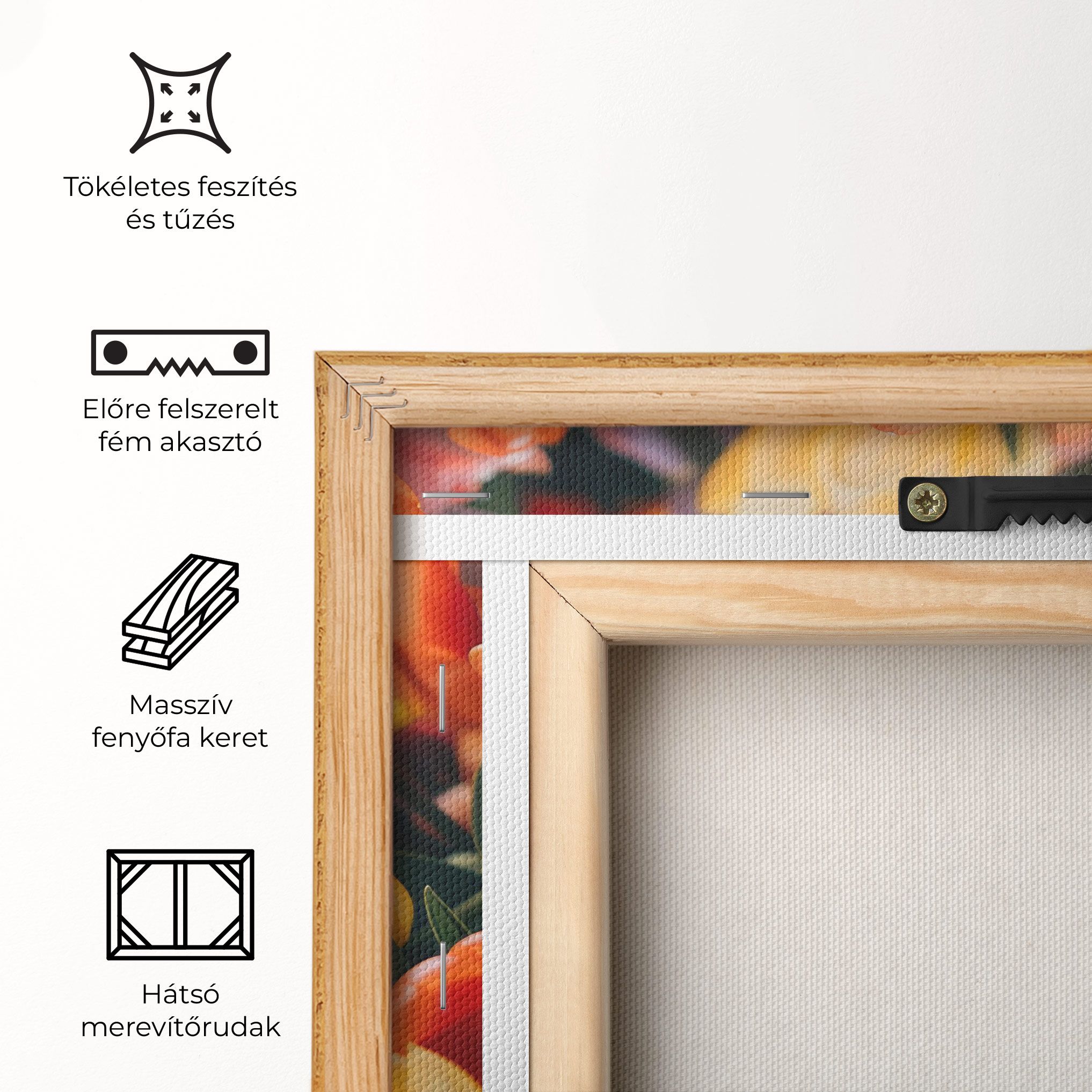 Orange Yellow Tulips mockup 5