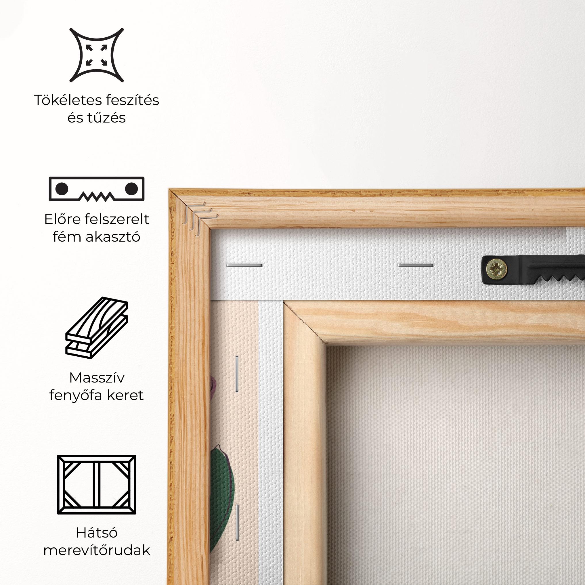 Vászonkép Tulips Set mockup 5