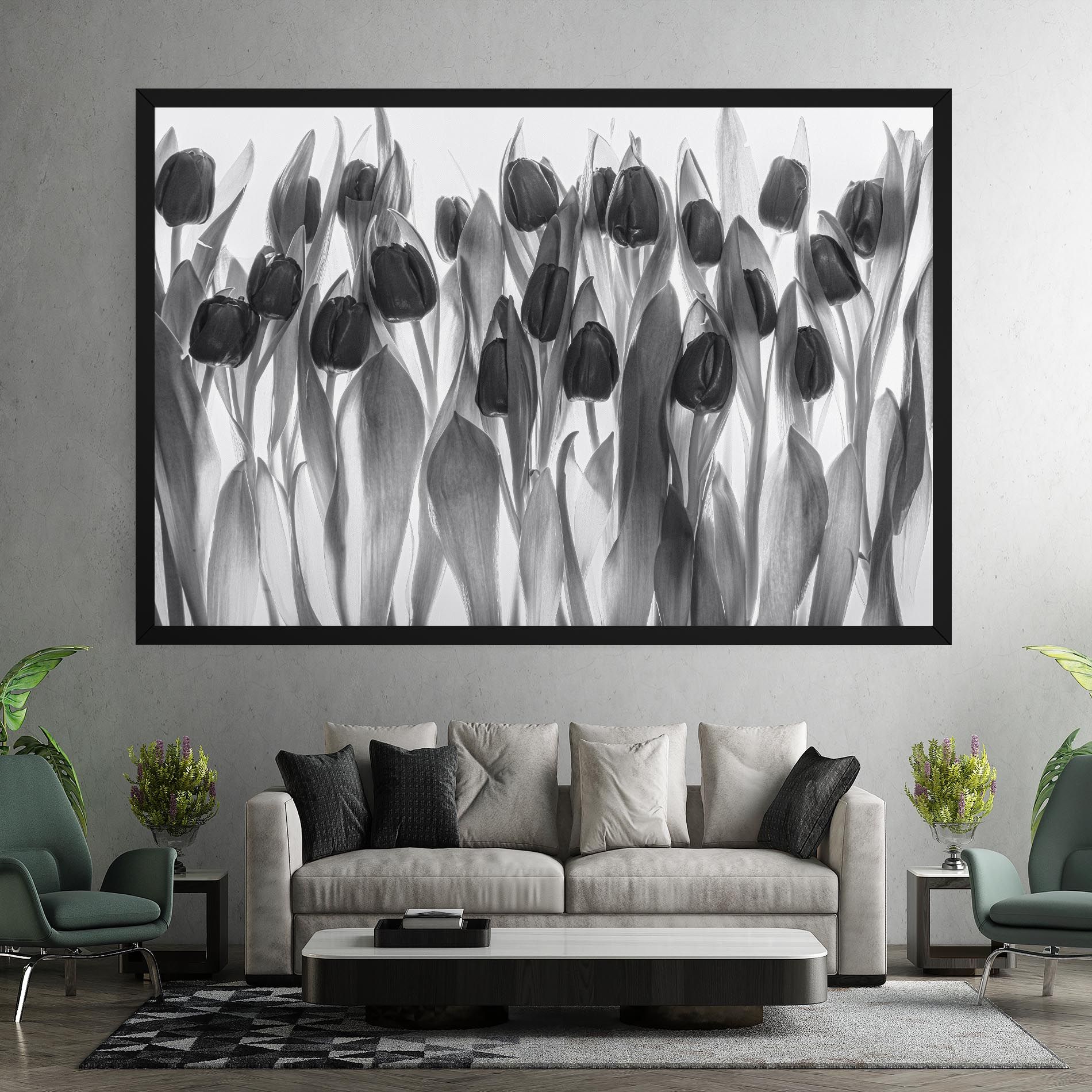 Grey Tulips mockup 7