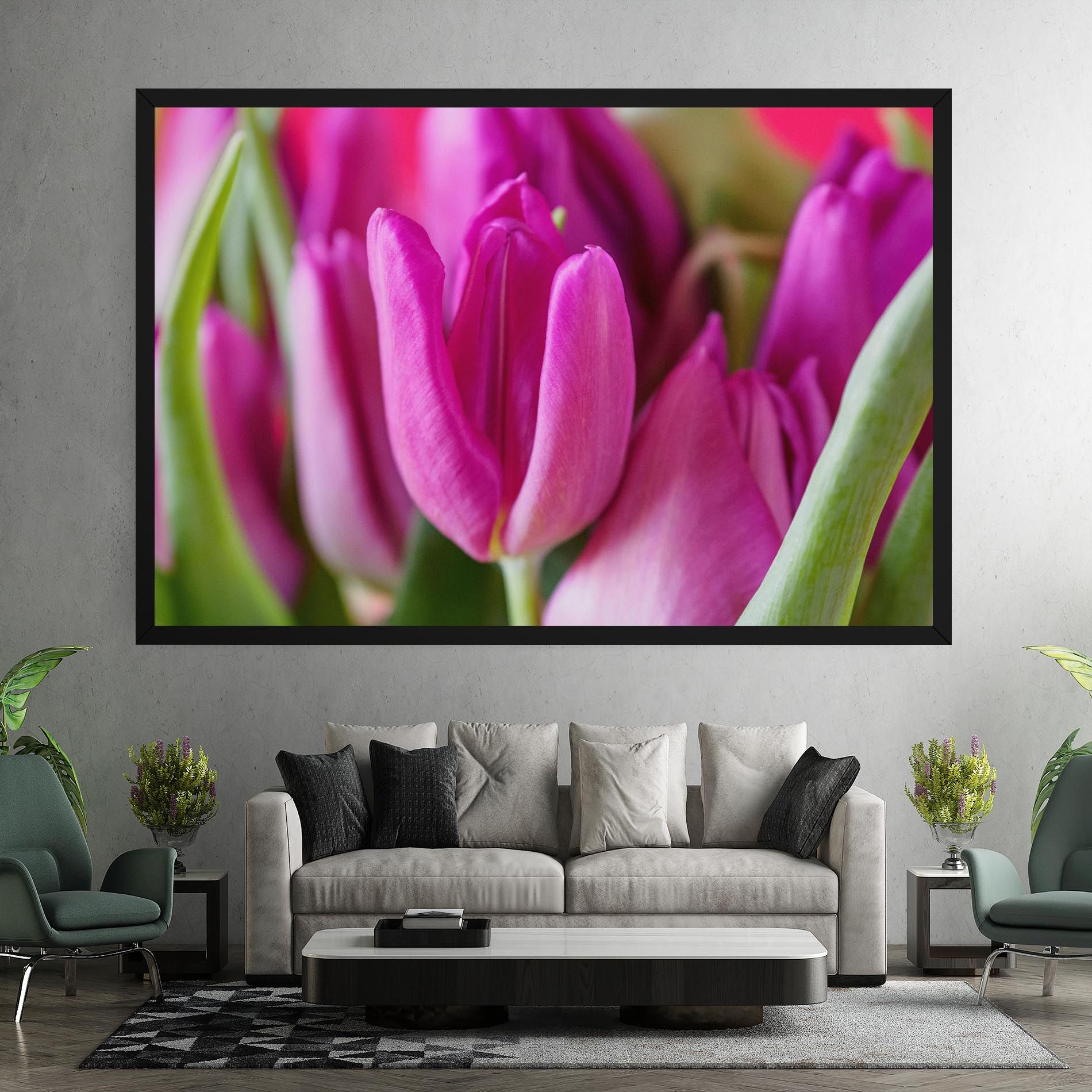 Purple Tulip Close Up mockup 7