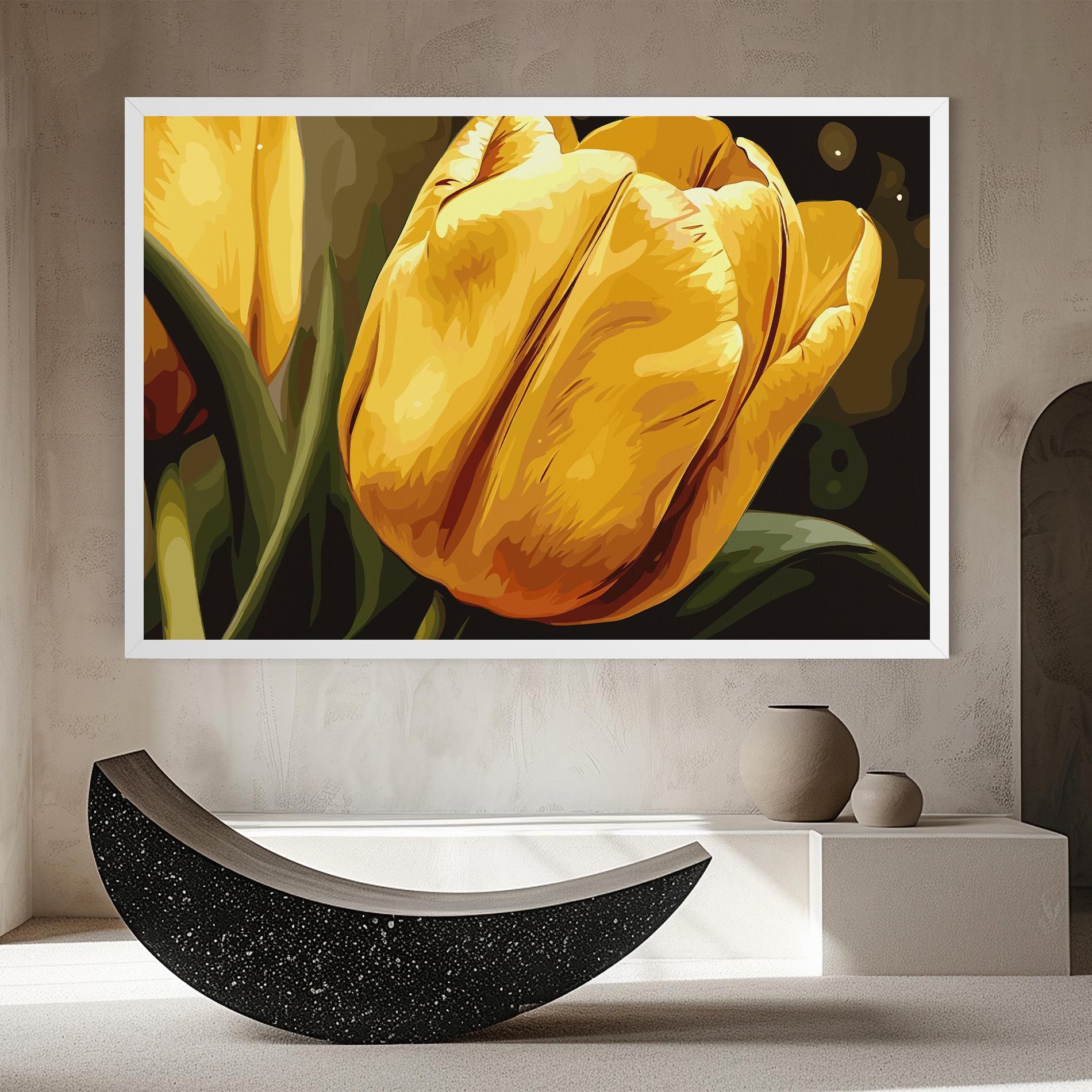 Big Yellow Tulip mockup 8
