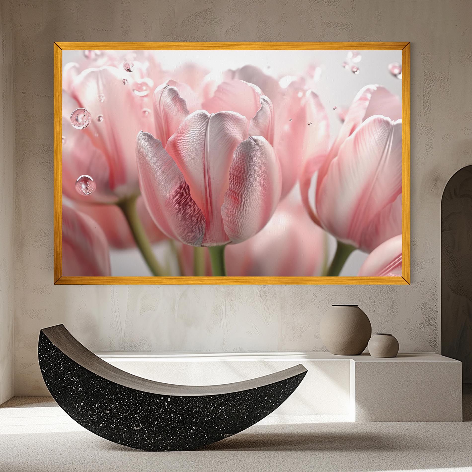 Pink Pretty Tulips mockup 8