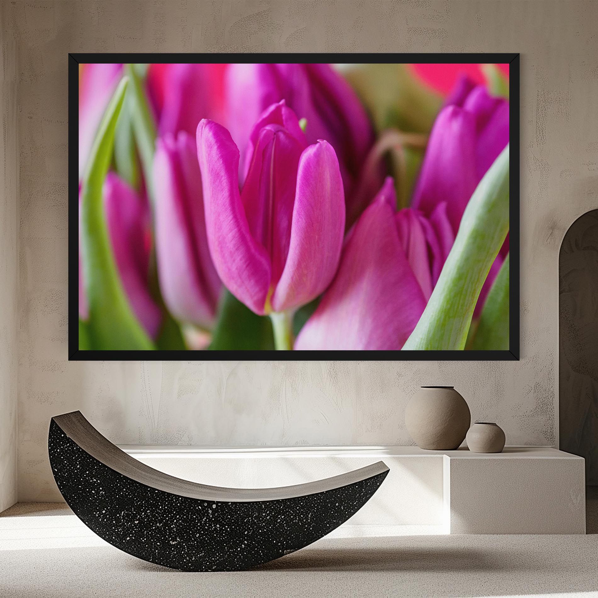 Purple Tulip Close Up mockup 8