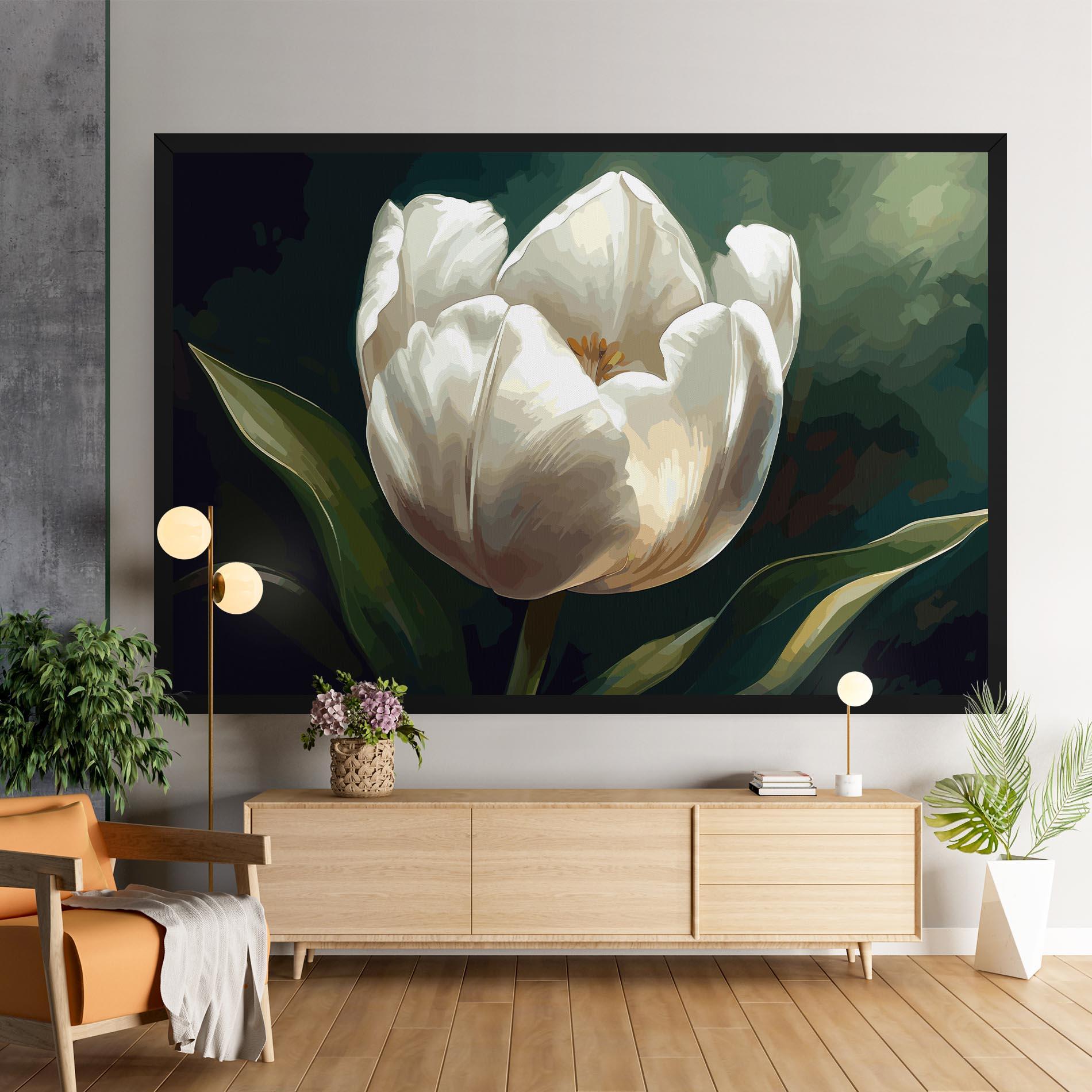 Vászonkép Tulip Art mockup 9