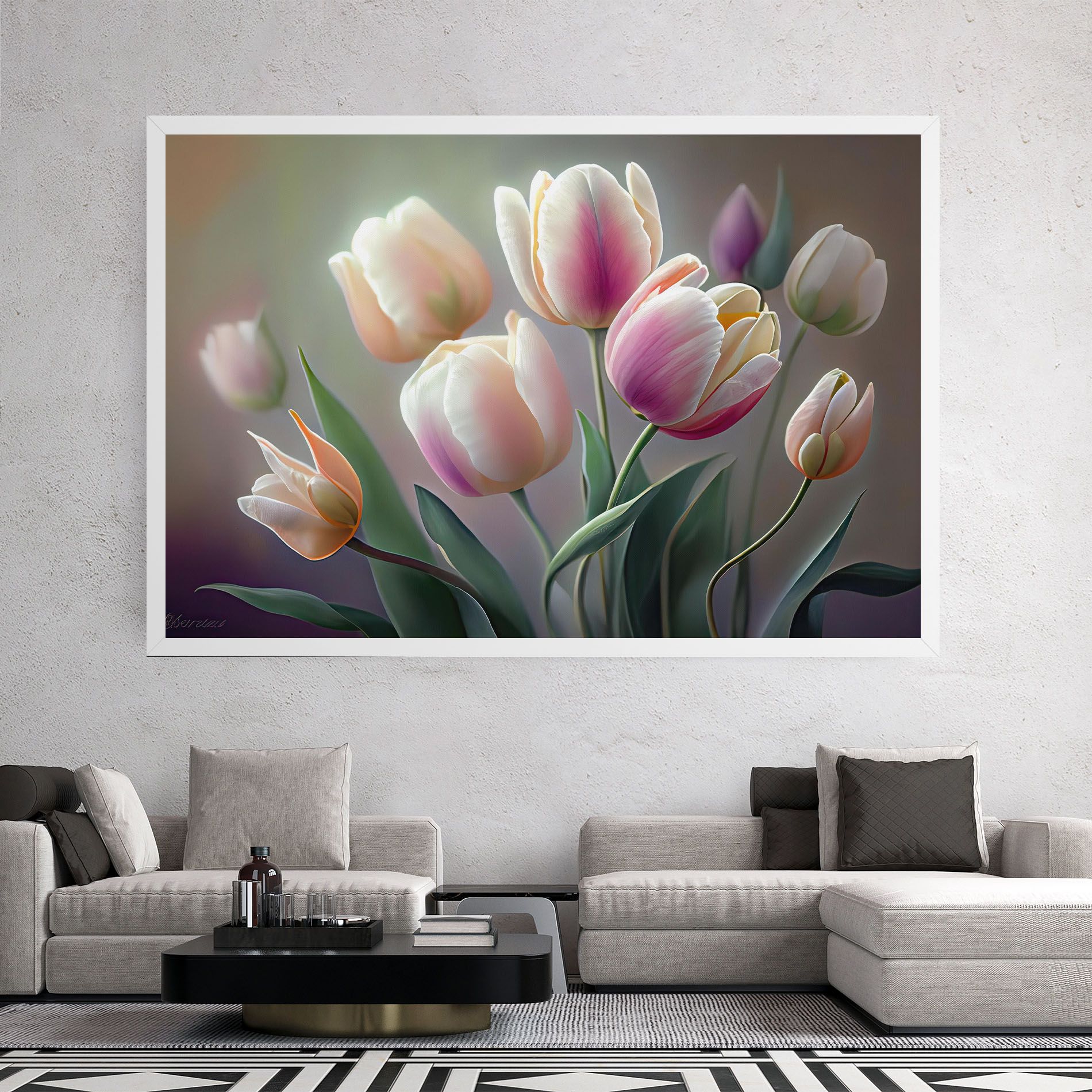 Pretty Tulips mockup 2