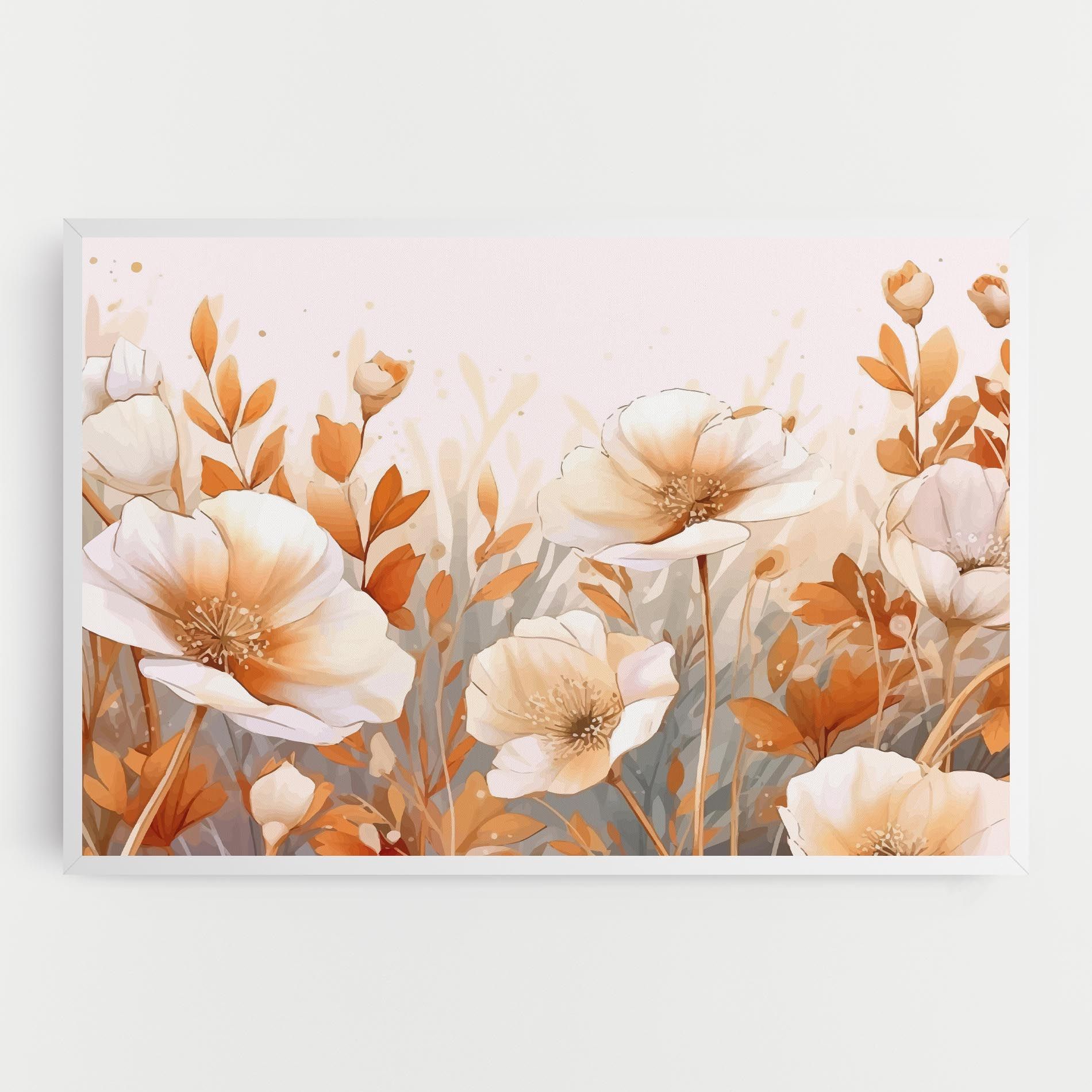Orange Cream Poppy mockup 0