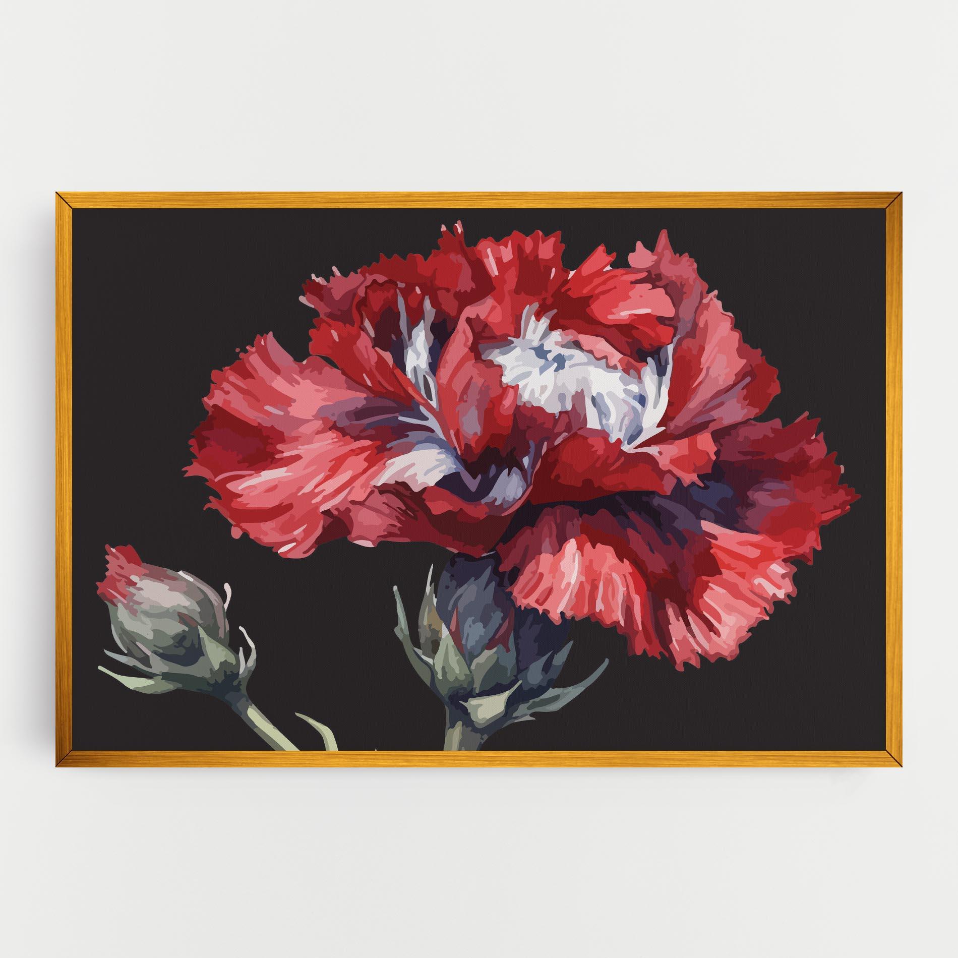 Vászonkép Close Up Poppy mockup 0