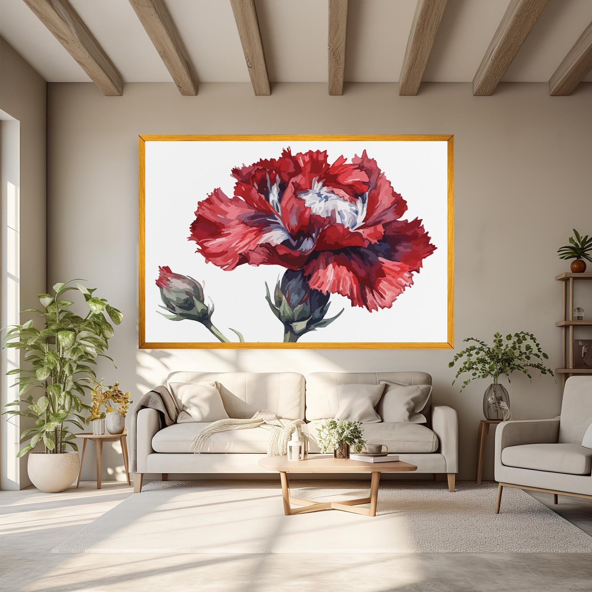 Vászonkép Pretty Poppy mockup 6