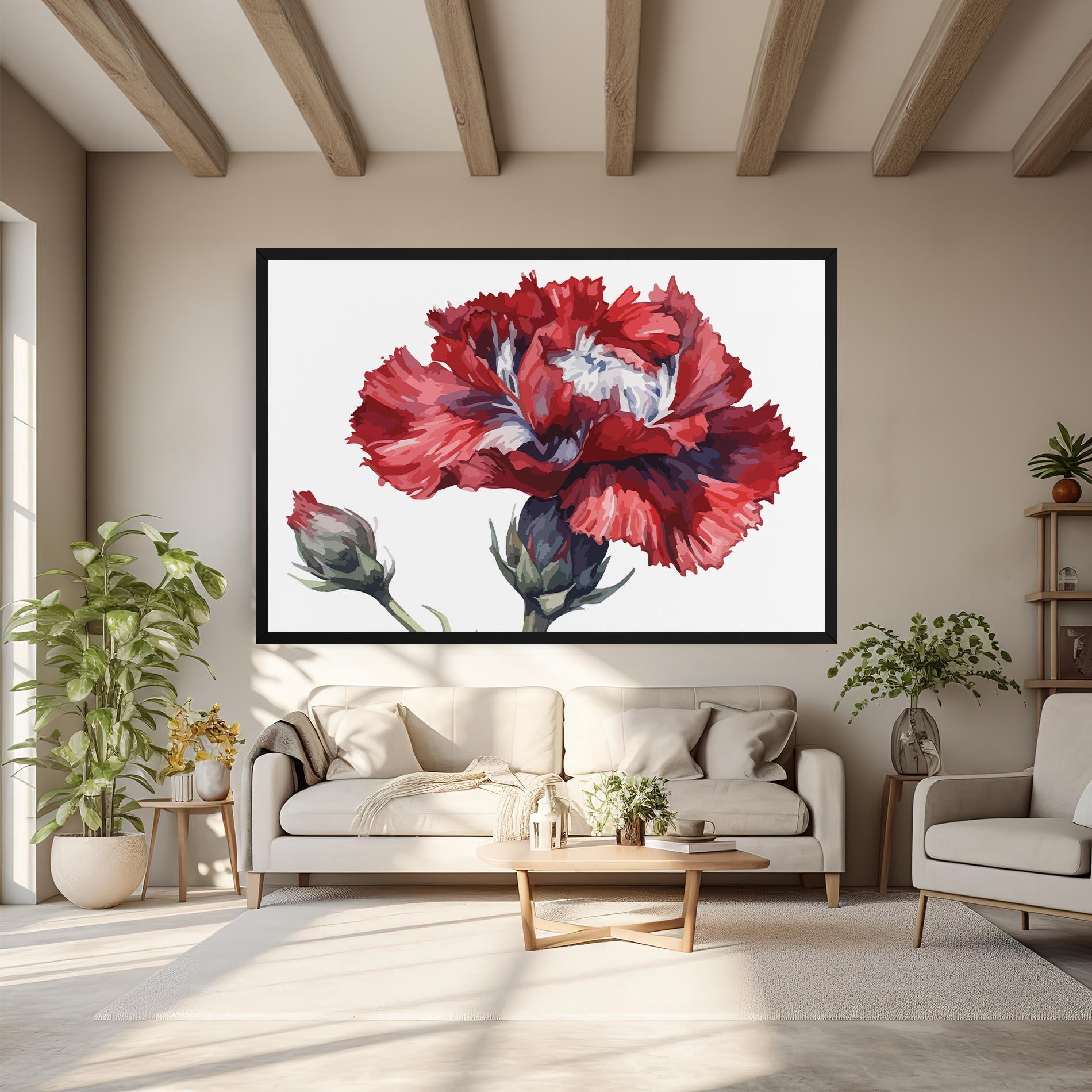 Vászonkép Pretty Poppy mockup 6