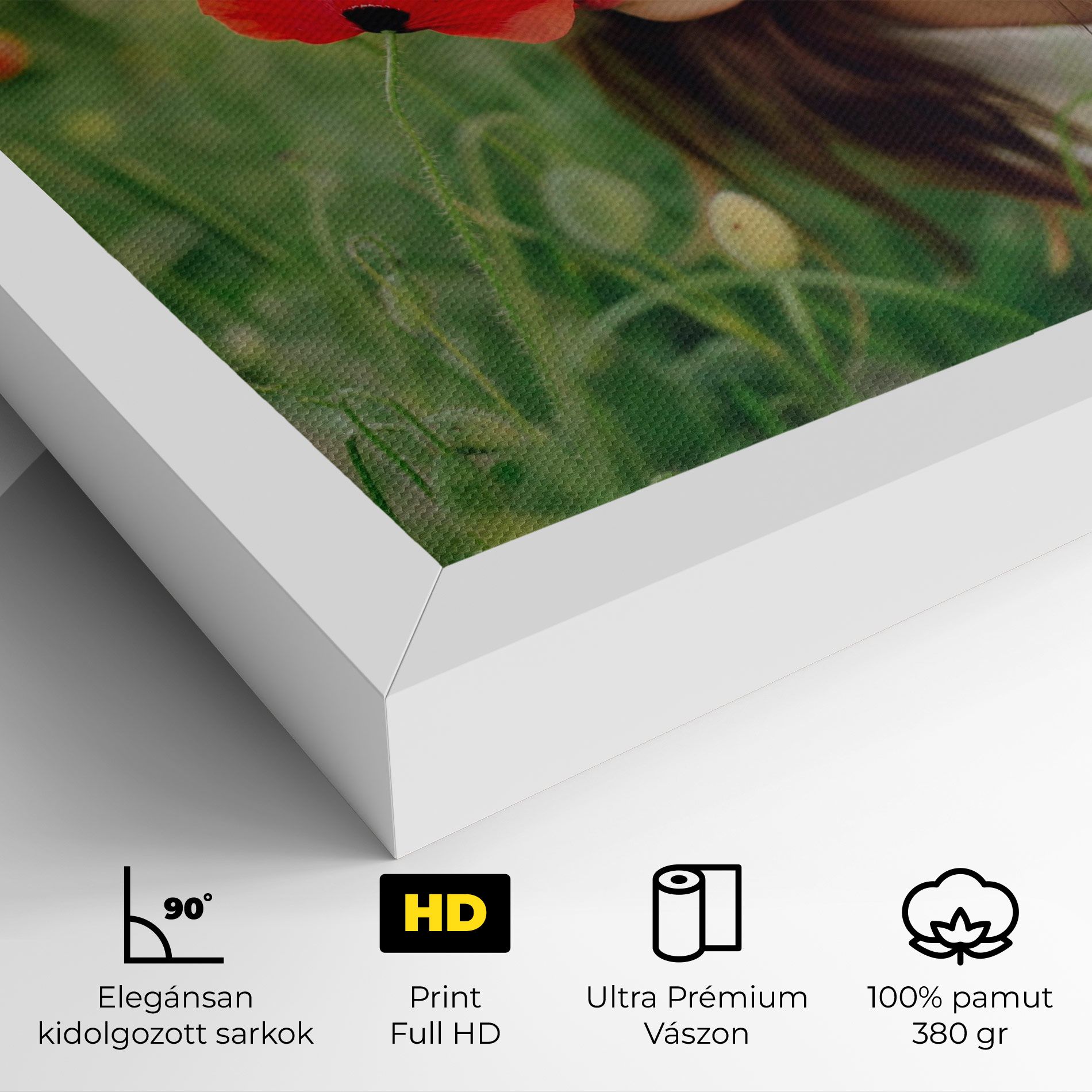 Girl With Poppies mockup 4