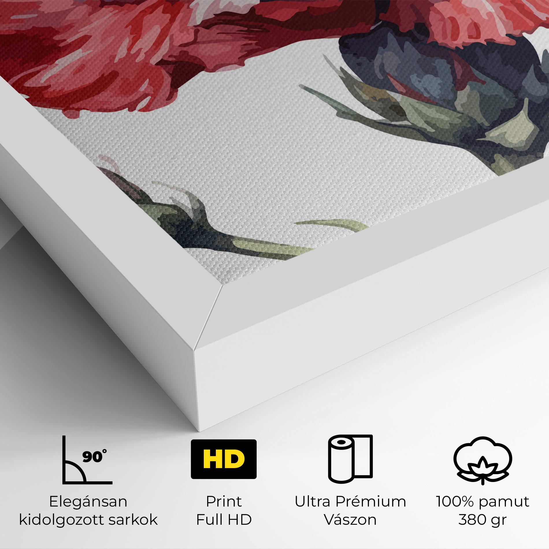 Vászonkép Pretty Poppy mockup 4