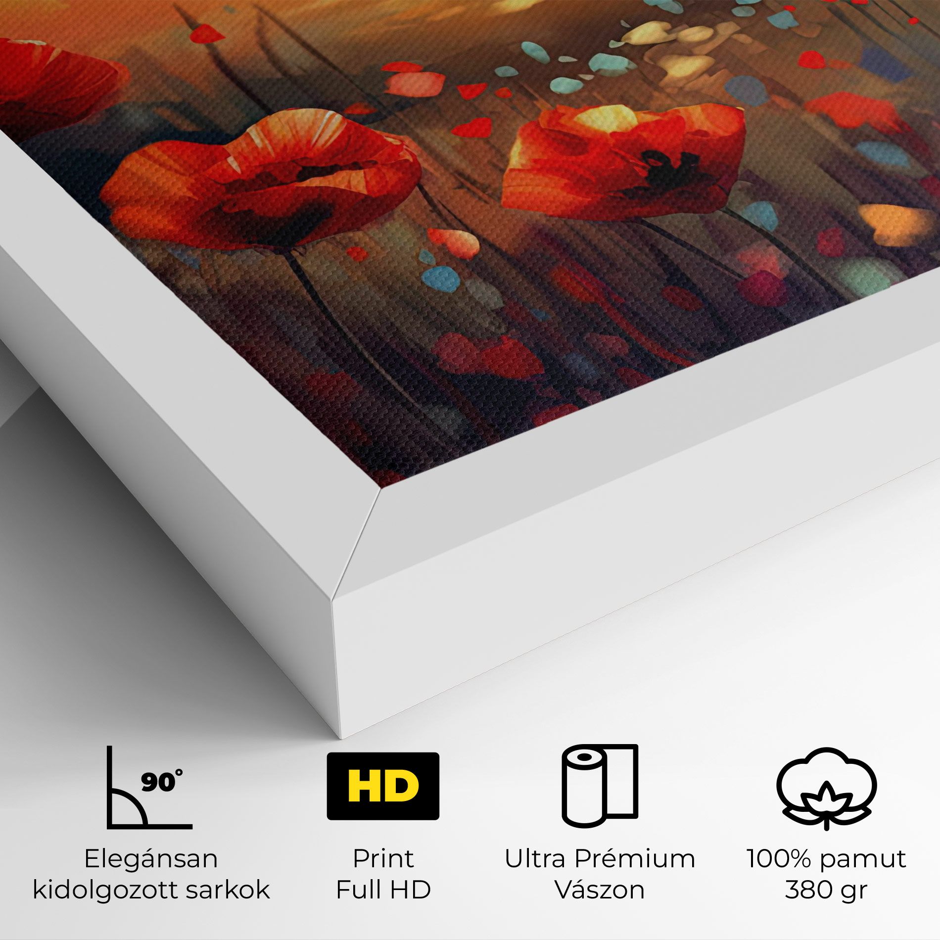 Sunrise Painting Poppies mockup 4