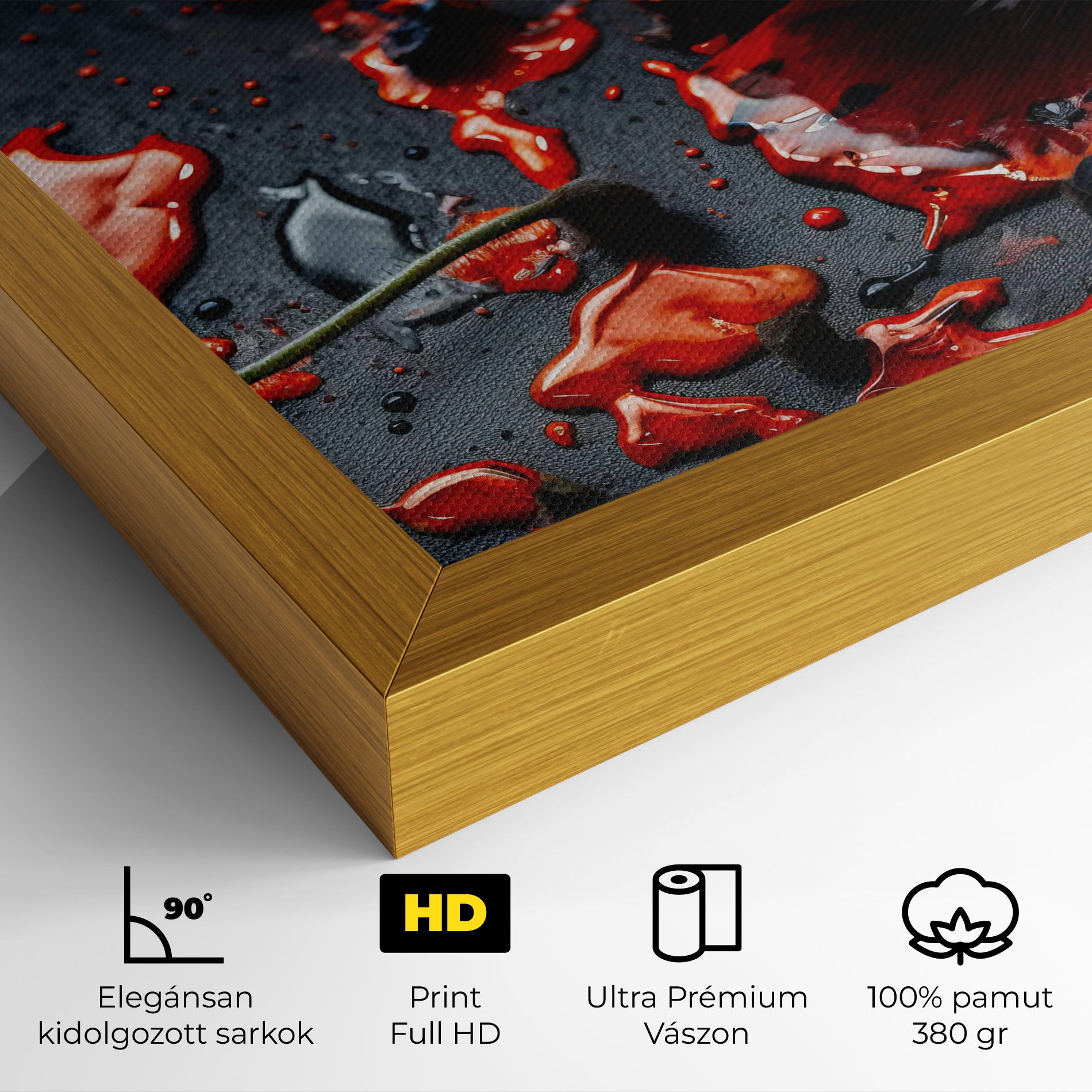 Beautiful Red Poppy Liquid mockup 4