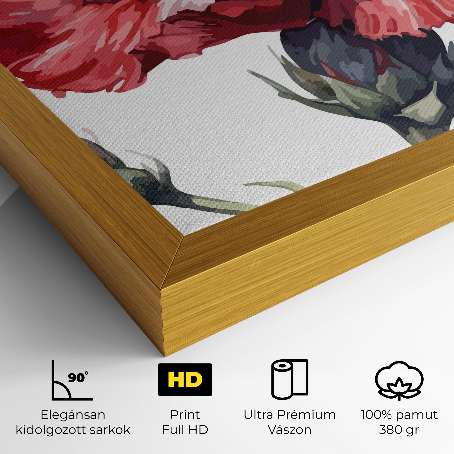 Vászonkép Pretty Poppy mockup 4