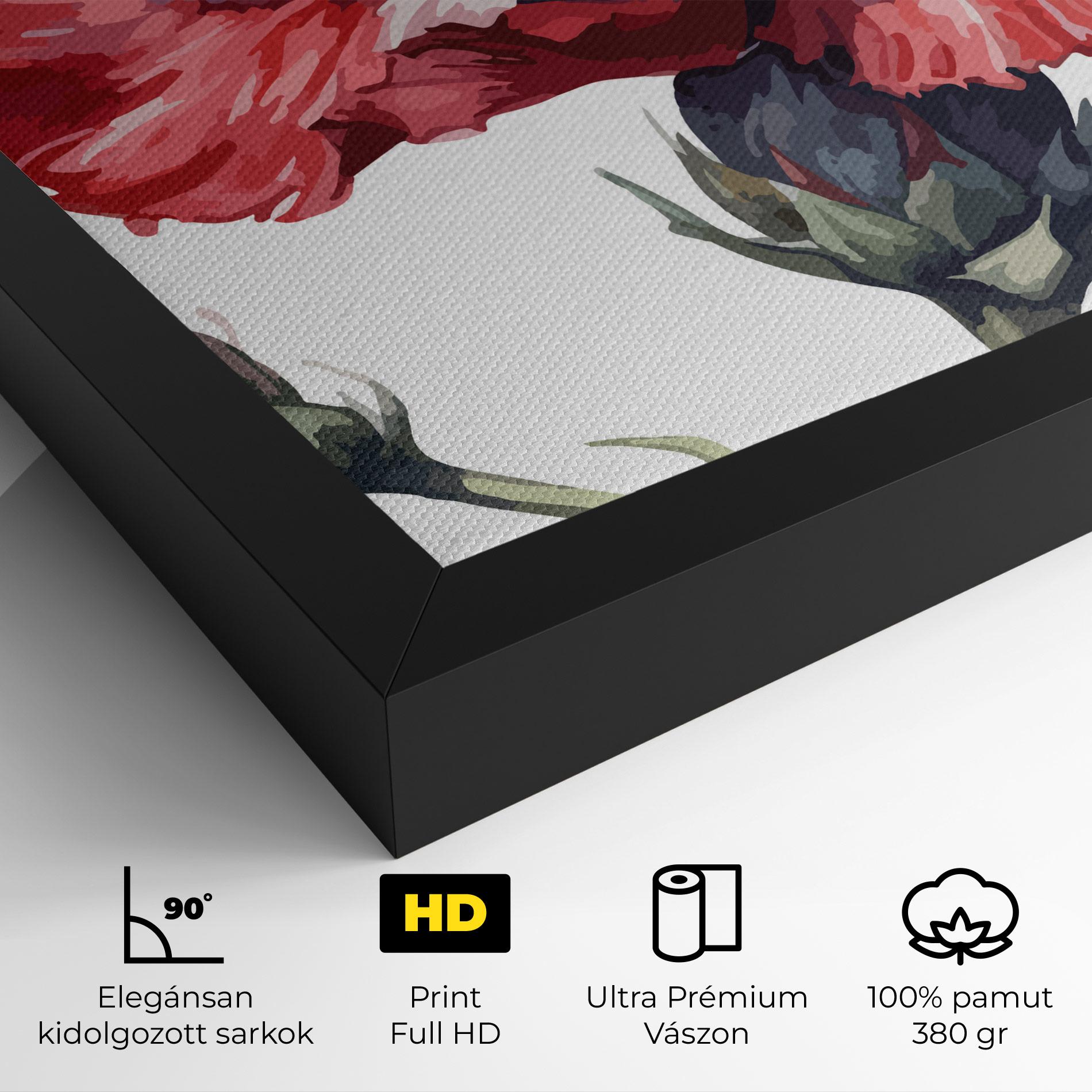 Vászonkép Pretty Poppy mockup 4