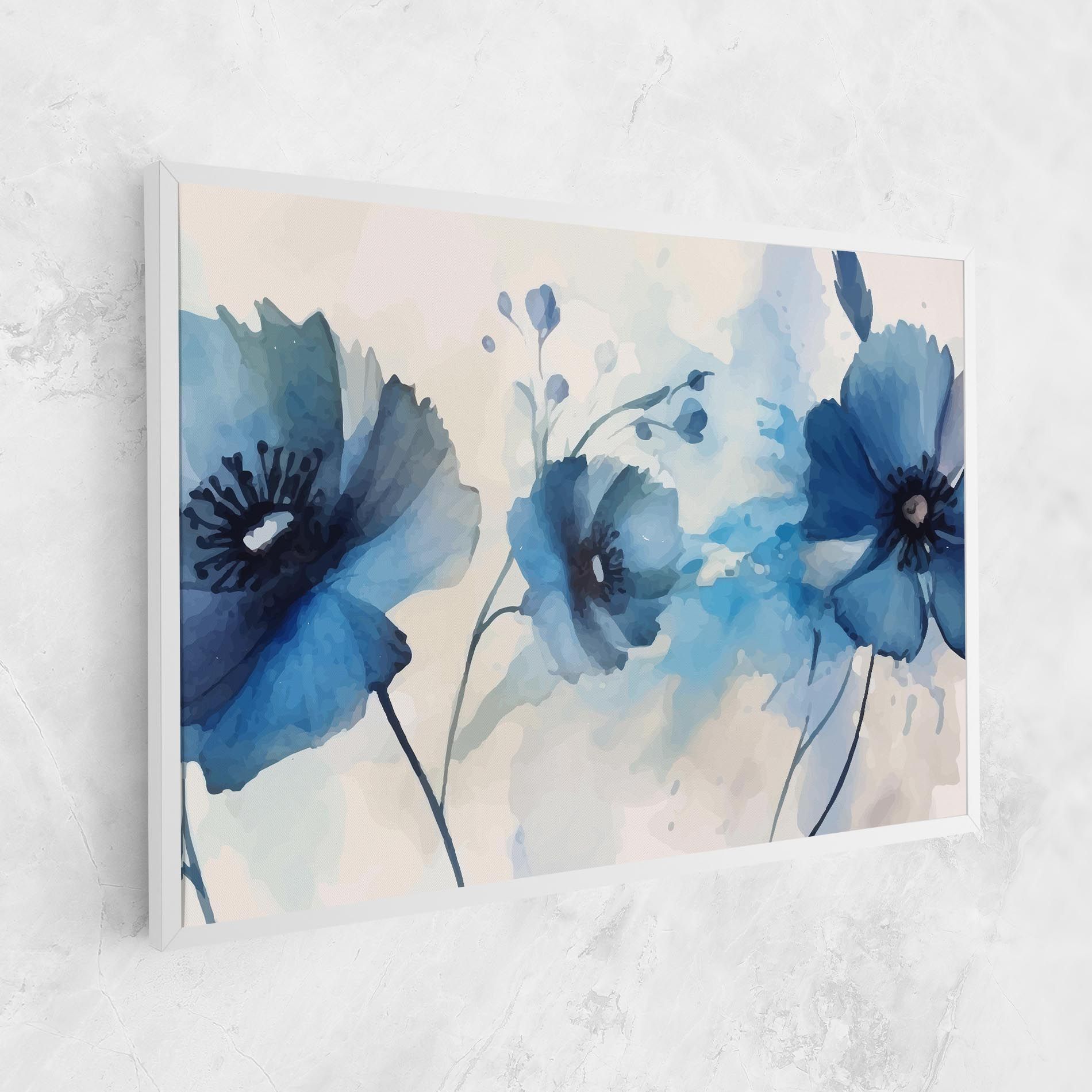 Blue Poppies mockup 1