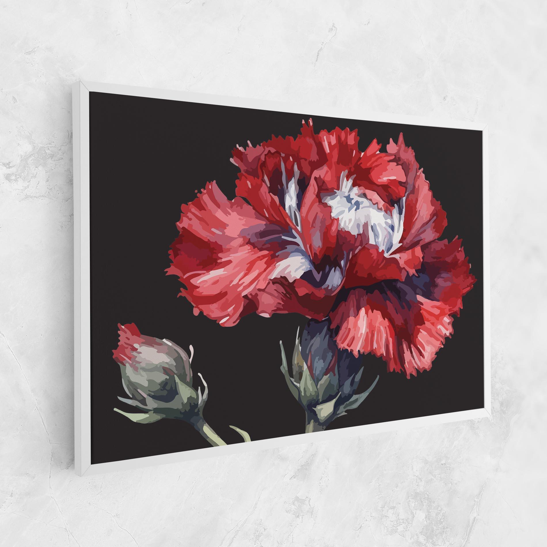 Vászonkép Close Up Poppy mockup 1