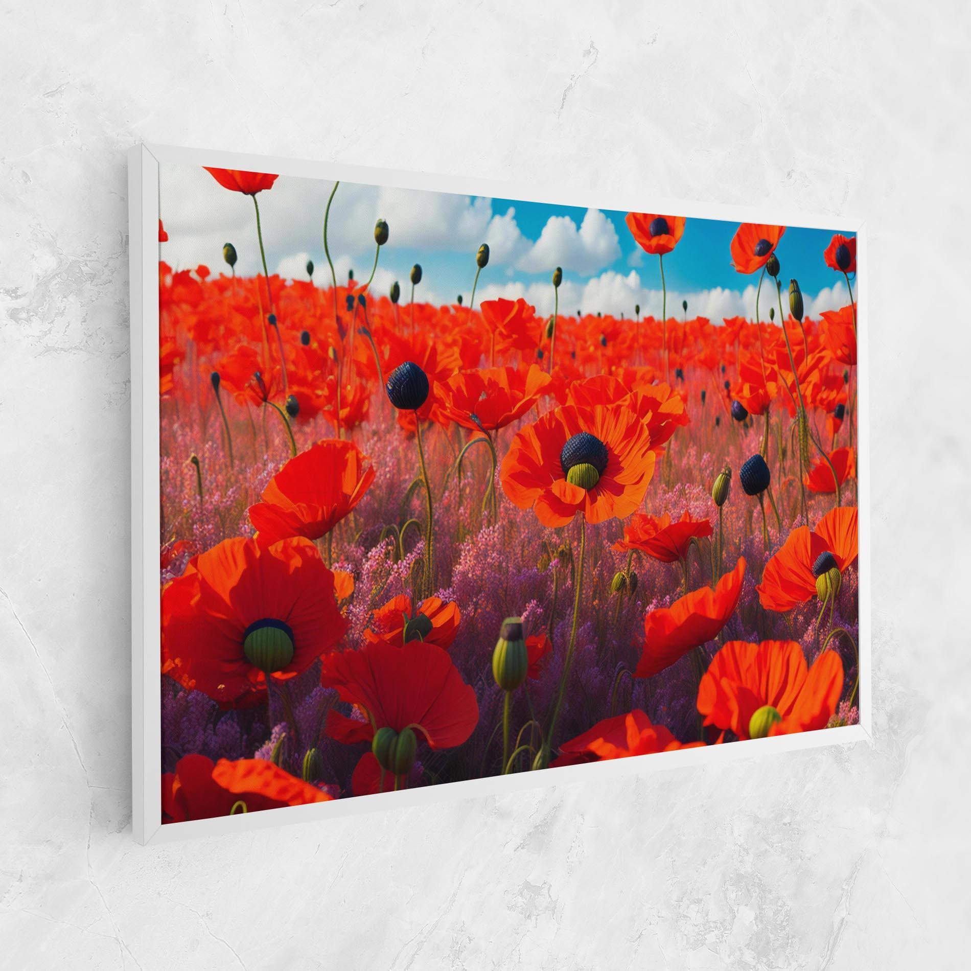 Vászonkép Wild Poppies mockup 1