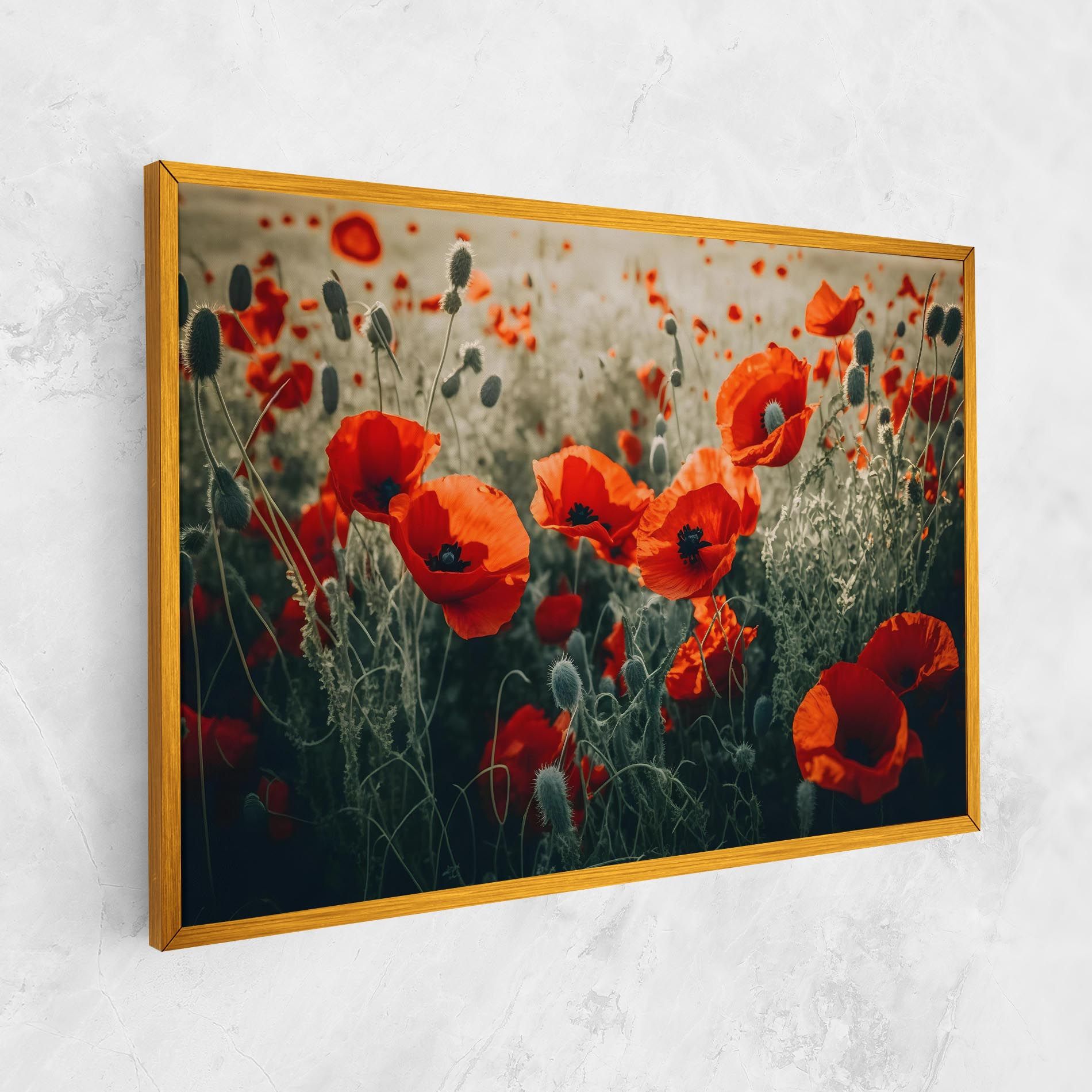 Poppy Grass Field mockup 1
