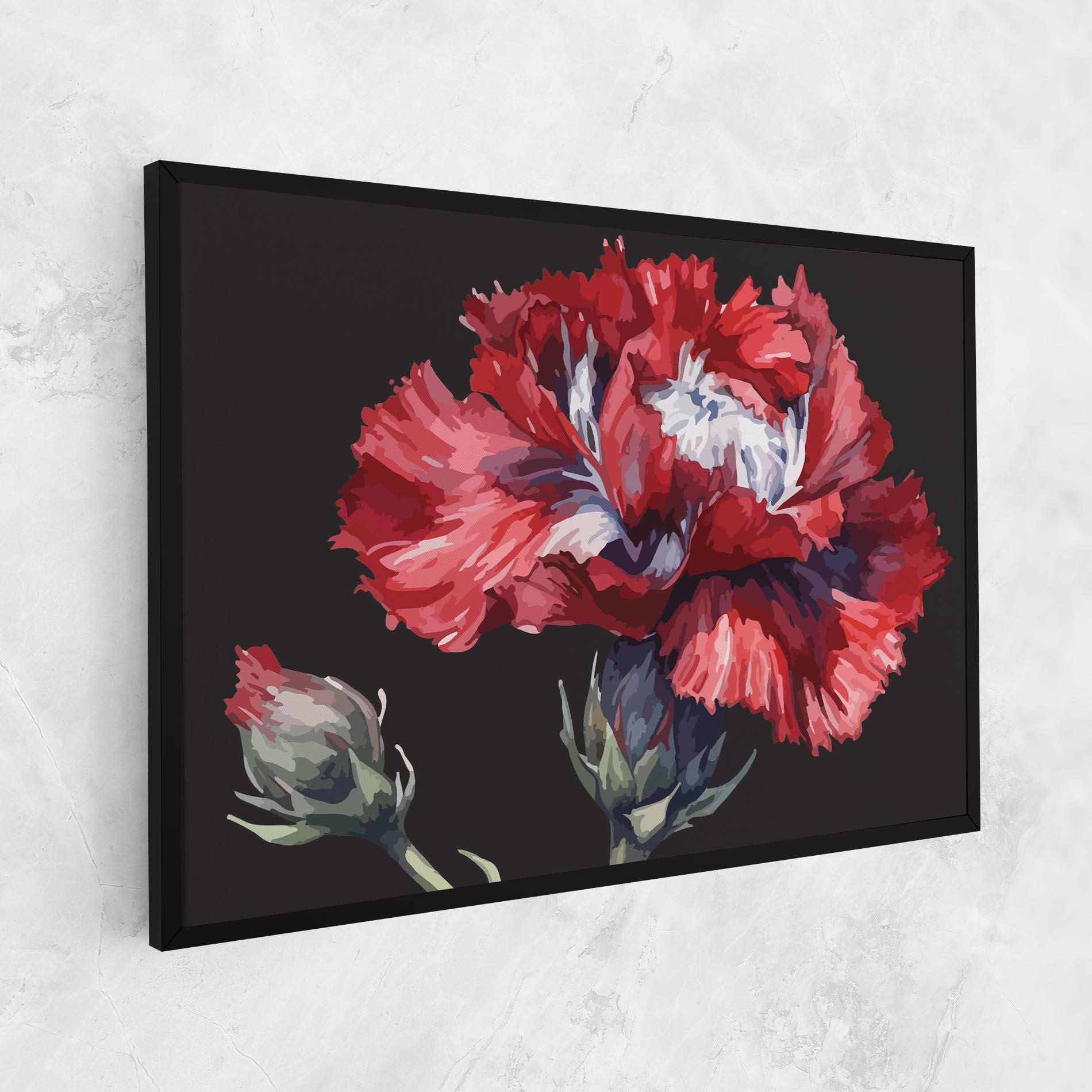 Vászonkép Close Up Poppy mockup 1