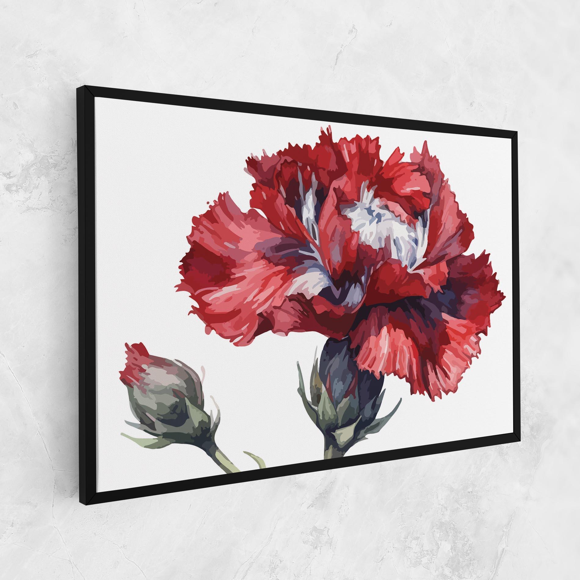 Vászonkép Pretty Poppy mockup 1