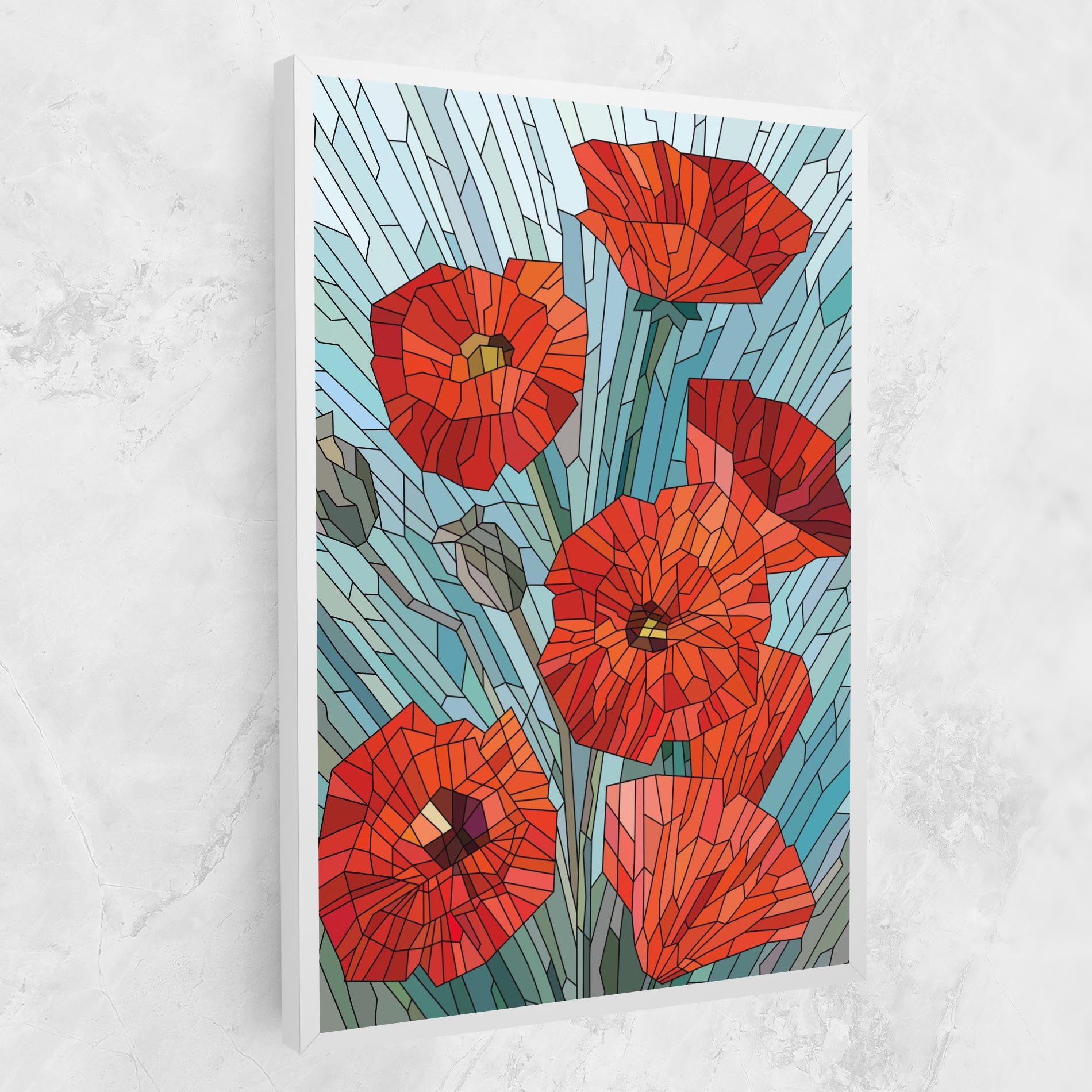 Blue Glass Poppy mockup 1