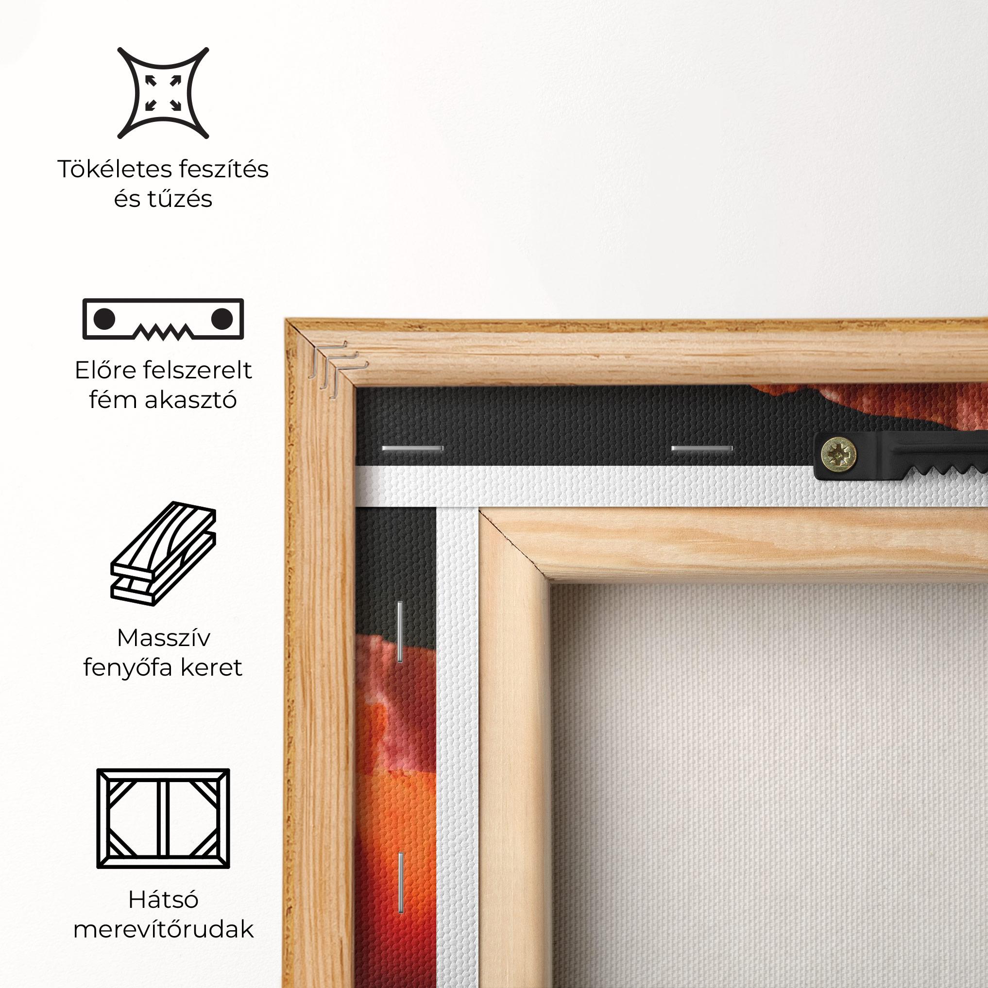 Vászonkép 3 Pretty Poppies mockup 5