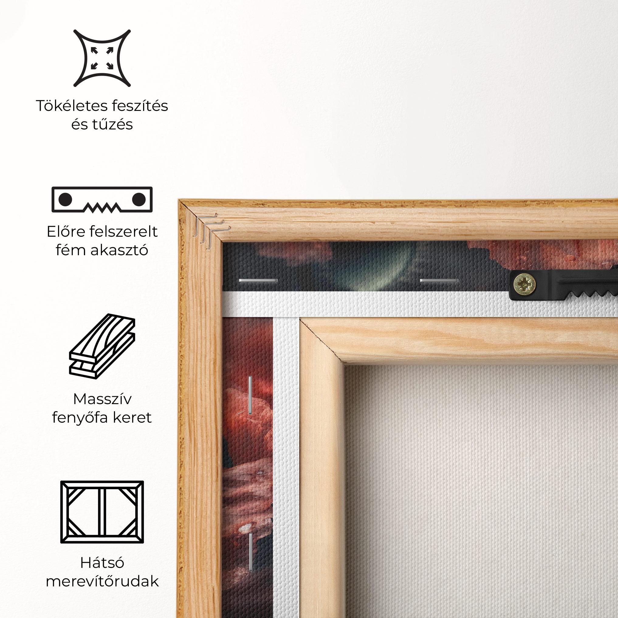 Vászonkép Dark Shade Poppy mockup 5