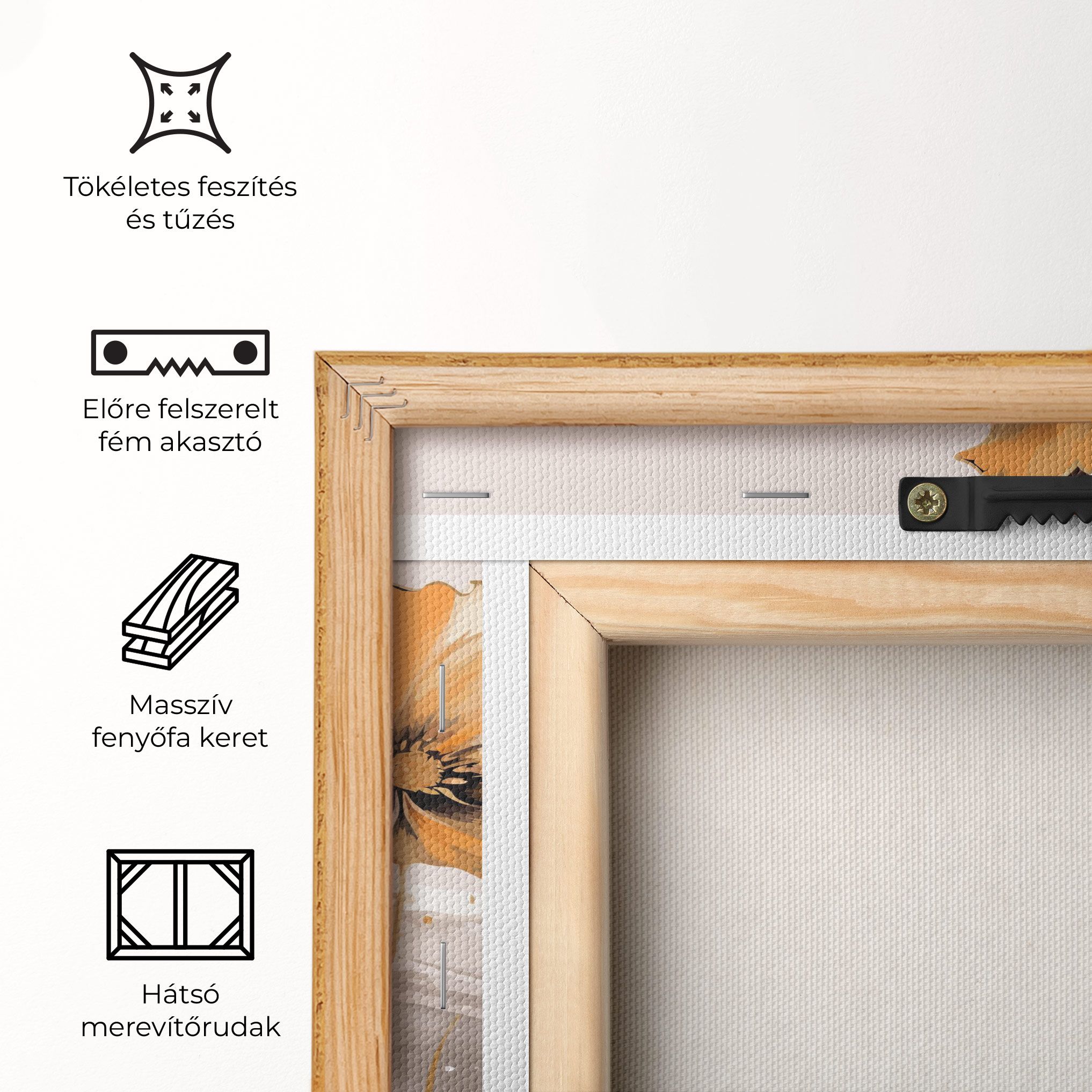 Gold Black Poppy mockup 5