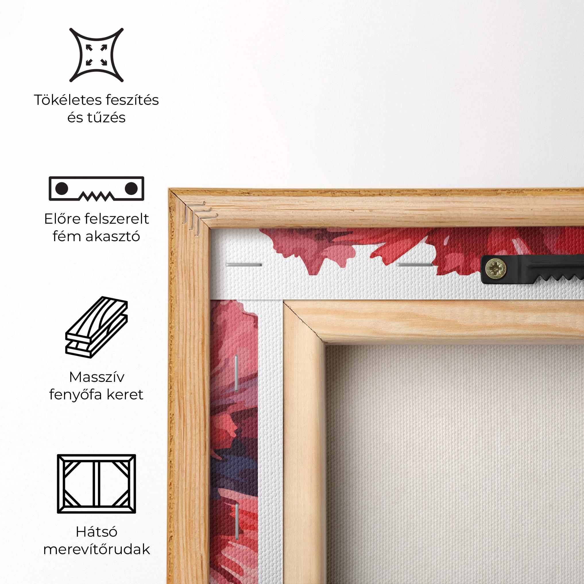 Vászonkép Pretty Poppy mockup 5