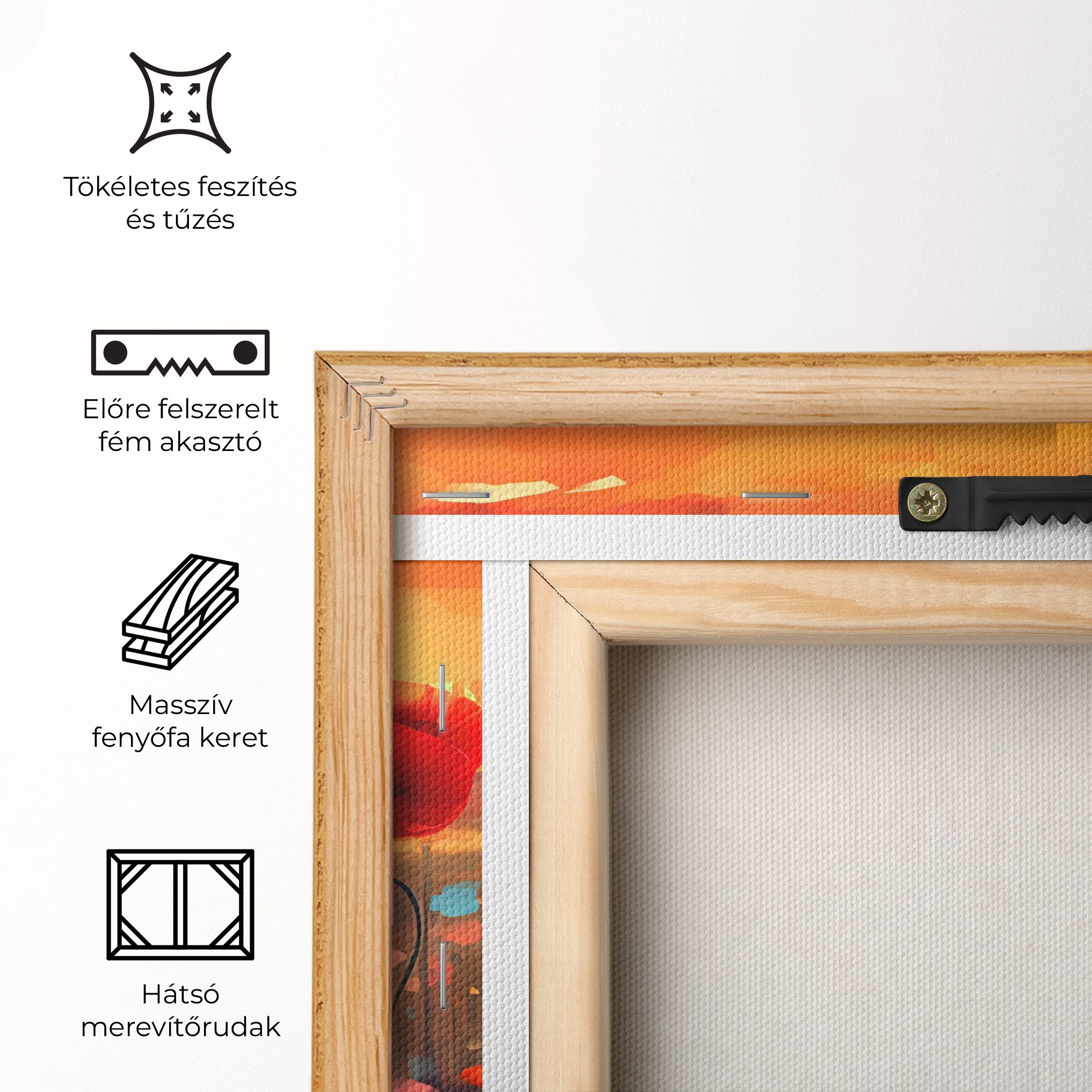 Sunrise Painting Poppies mockup 5