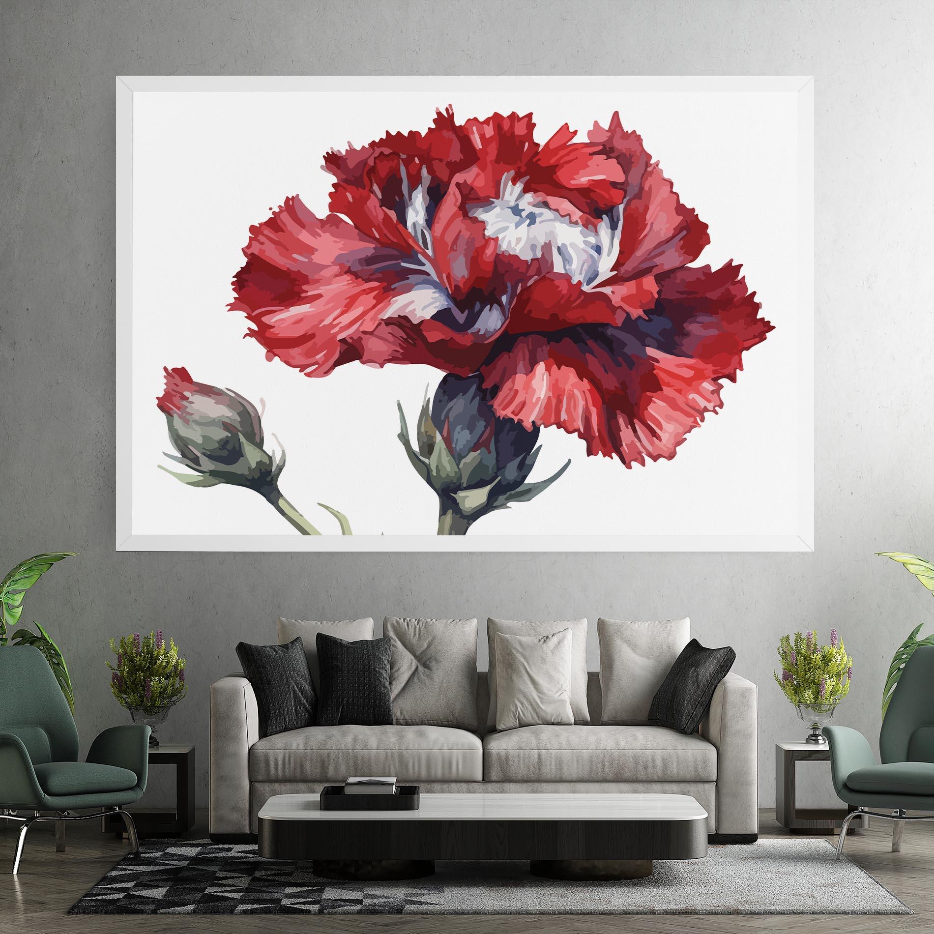 Vászonkép Pretty Poppy mockup 7