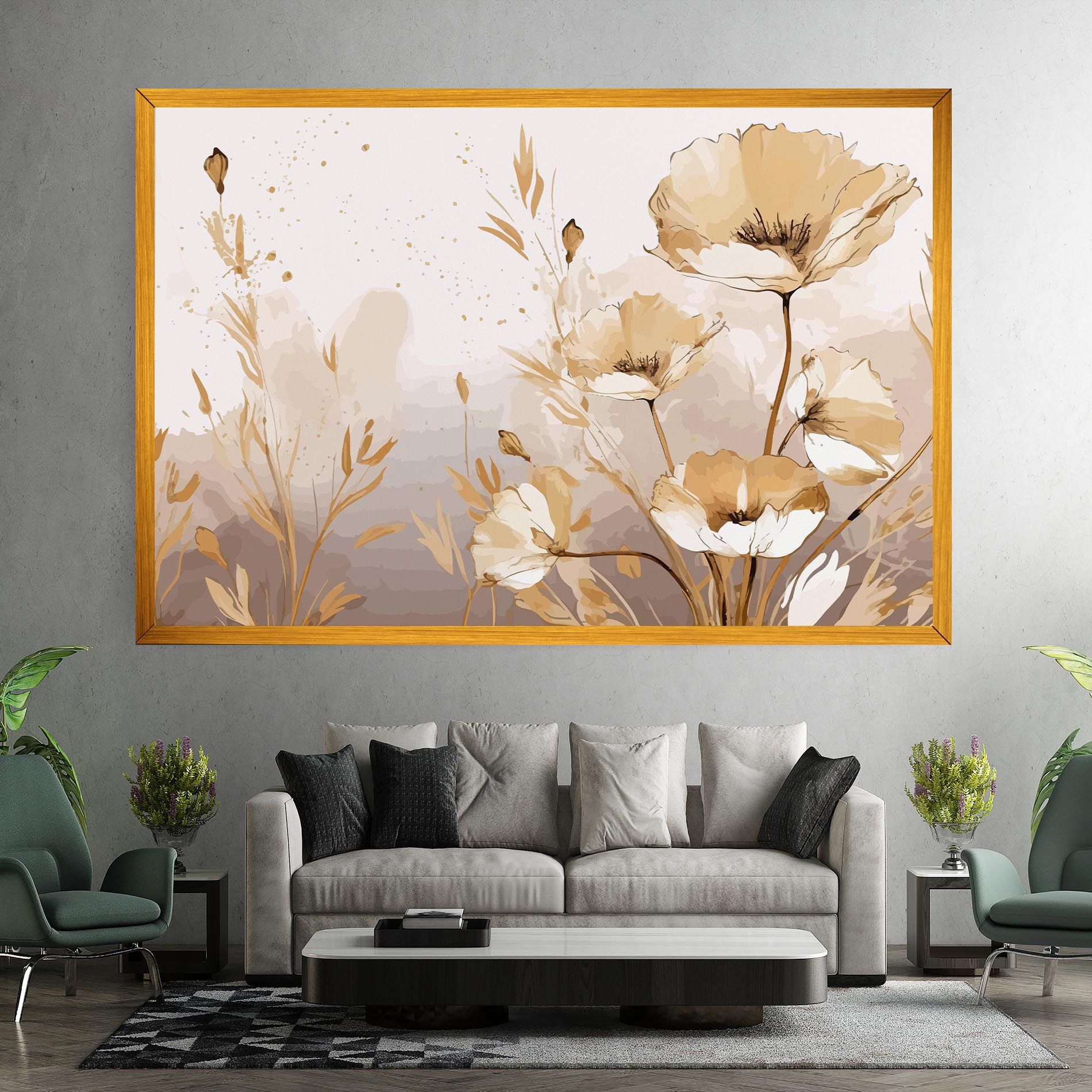 Gold Cream Poppy mockup 7