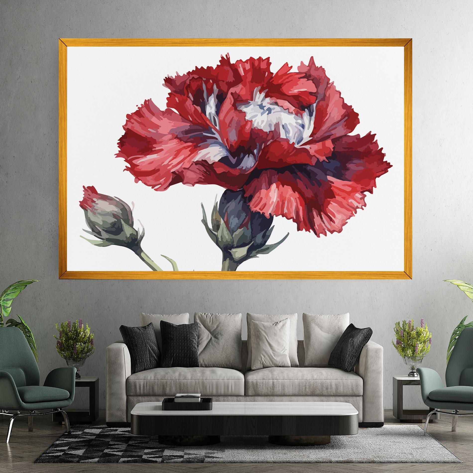 Vászonkép Pretty Poppy mockup 7
