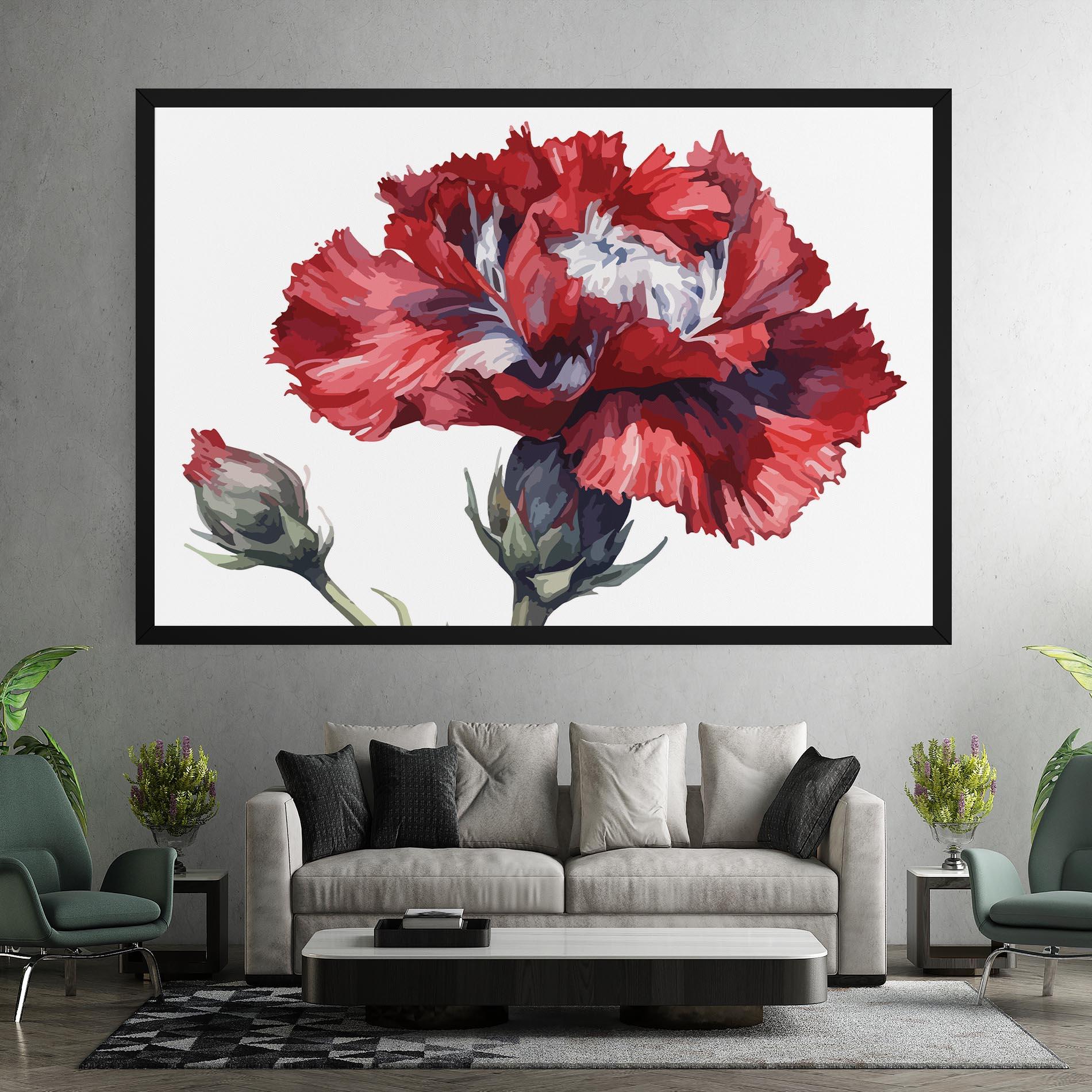 Vászonkép Pretty Poppy mockup 7