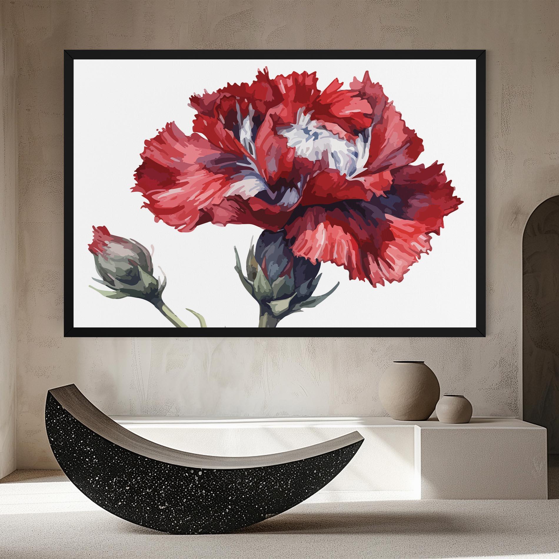 Vászonkép Pretty Poppy mockup 8