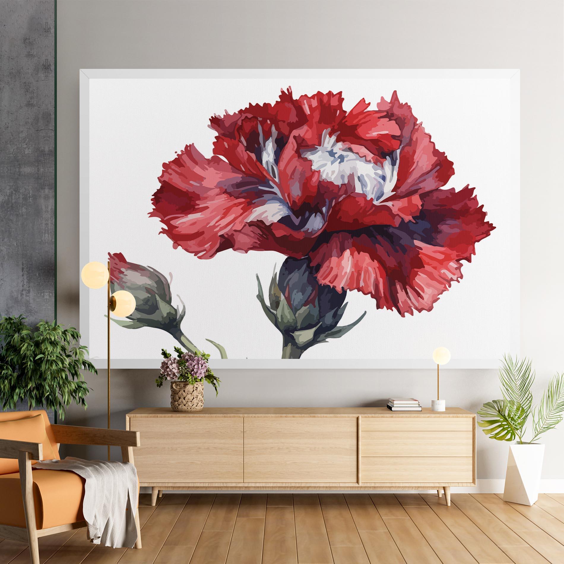 Vászonkép Pretty Poppy mockup 9