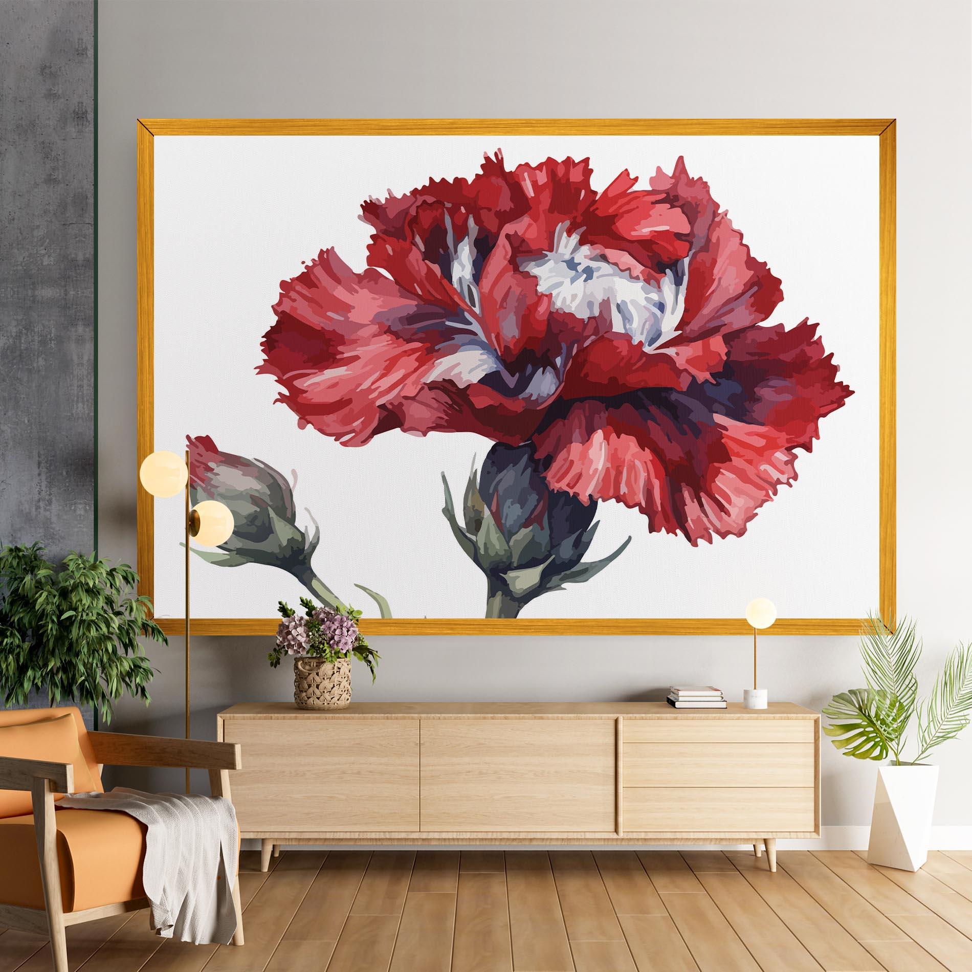 Vászonkép Pretty Poppy mockup 9