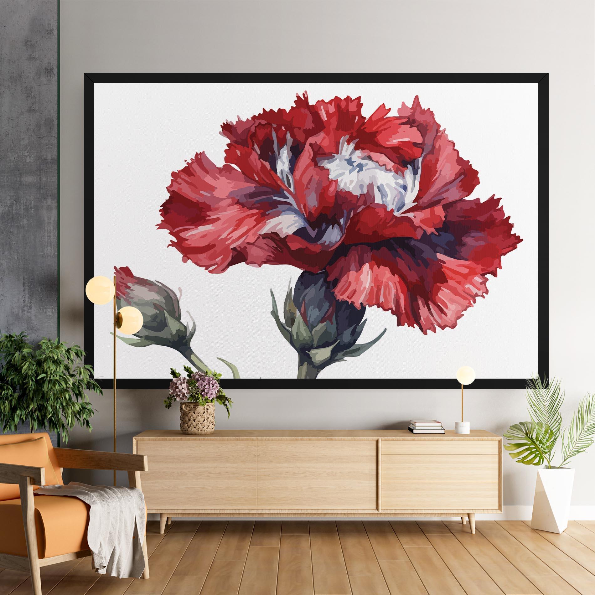 Vászonkép Pretty Poppy mockup 9