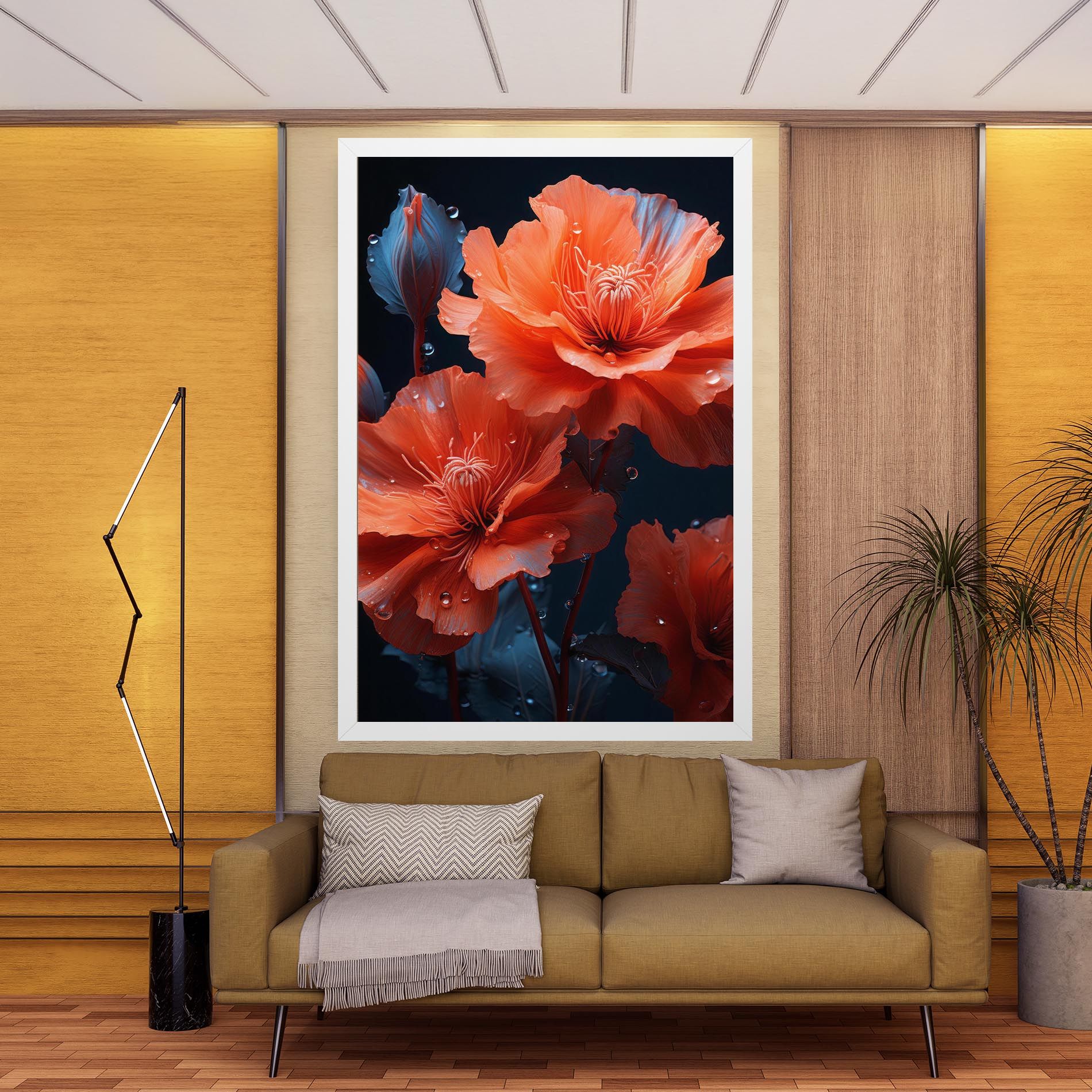 Orange Poppy mockup 9