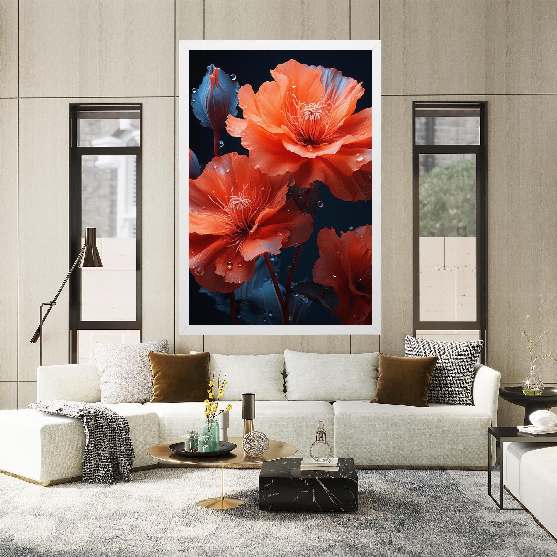Orange Poppy mockup 2