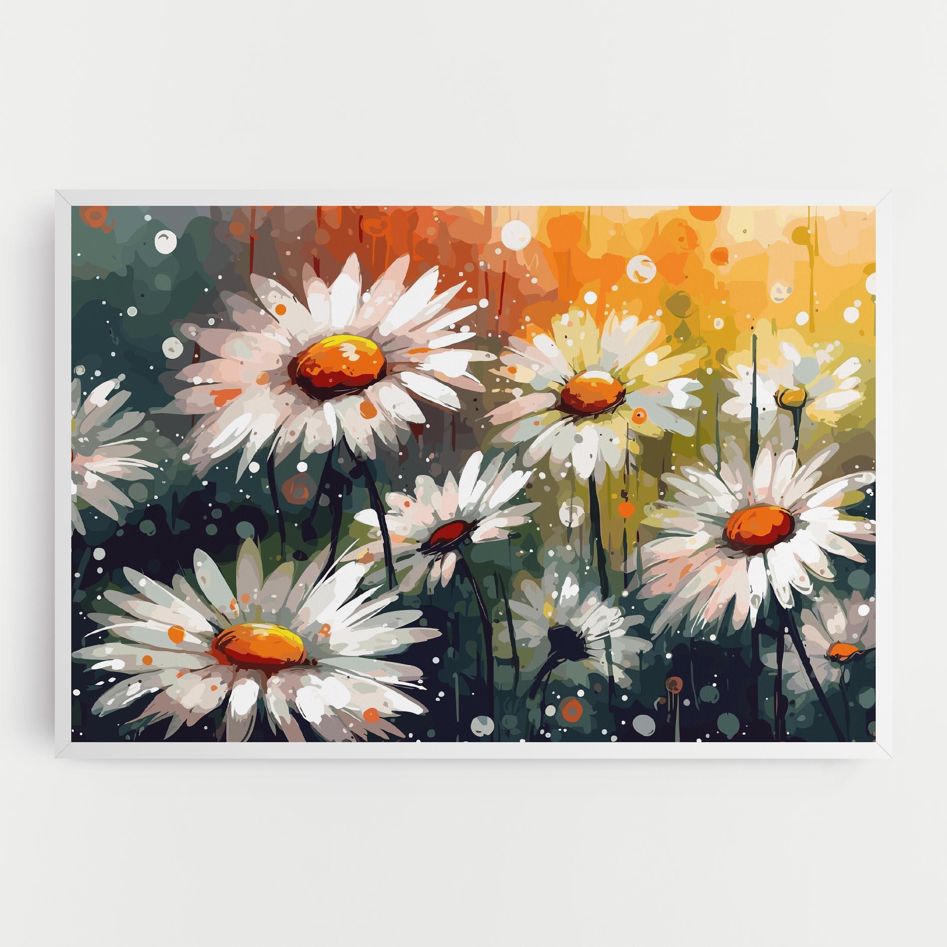 Vászonkép Daisy Art mockup 0