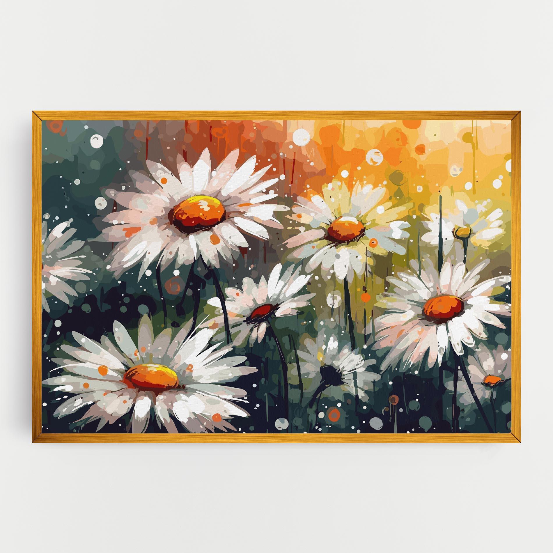 Vászonkép Daisy Art mockup 0