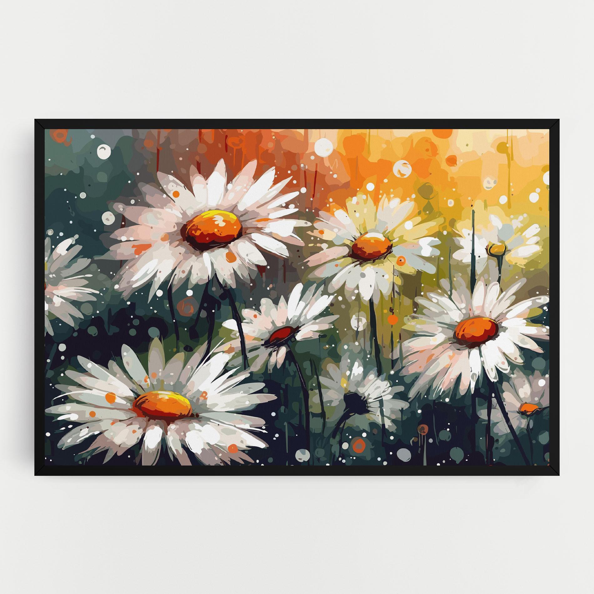 Vászonkép Daisy Art mockup 0
