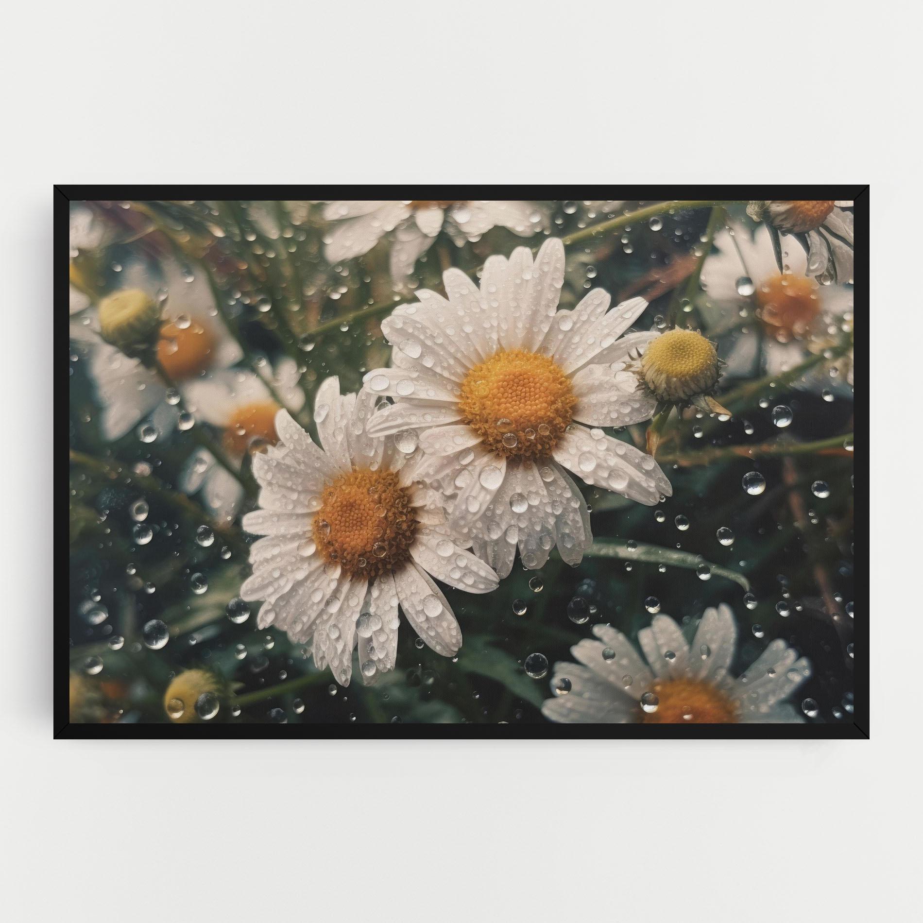 Vászonkép Daisy View After Rain mockup 0