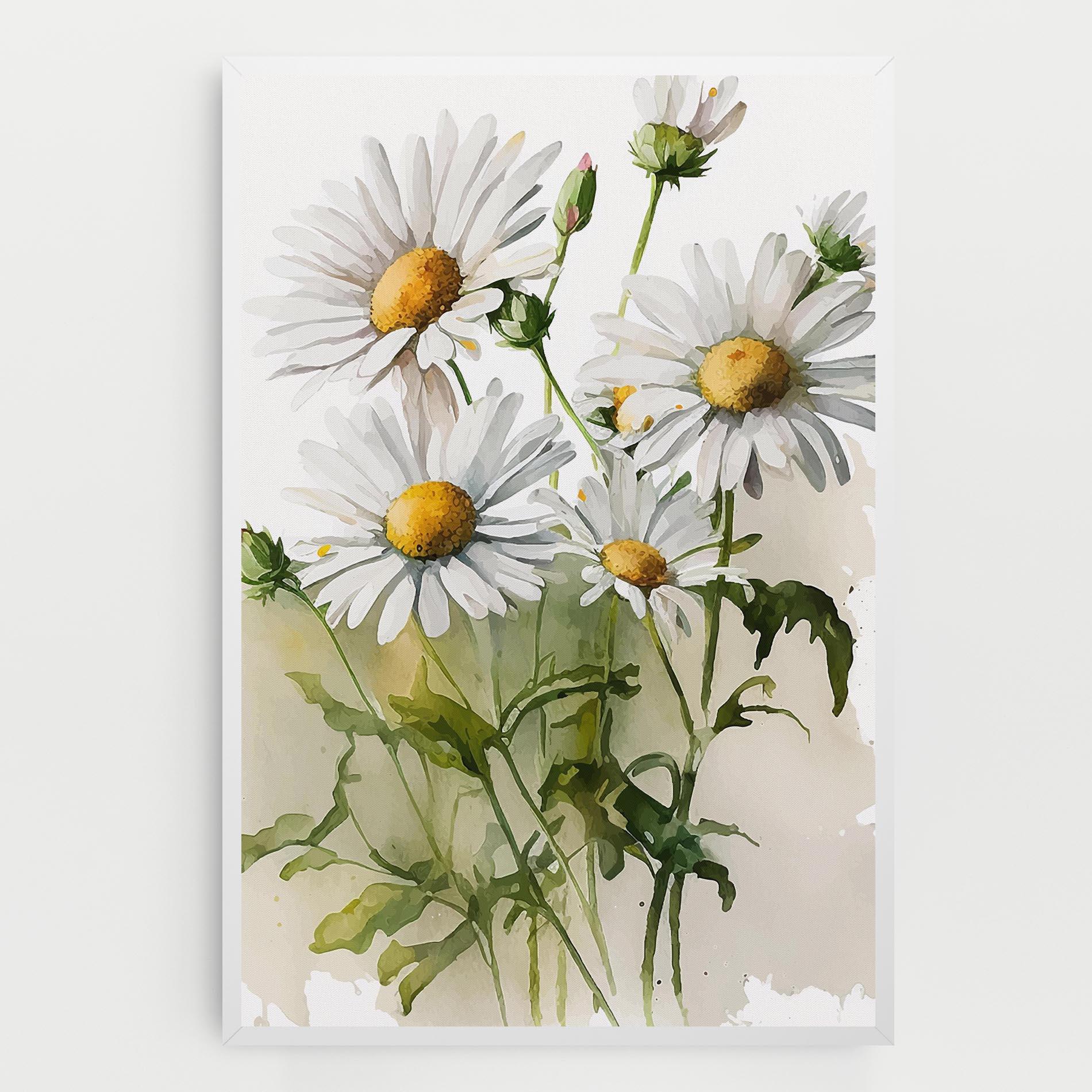 Vászonkép Painted Daisy mockup 0