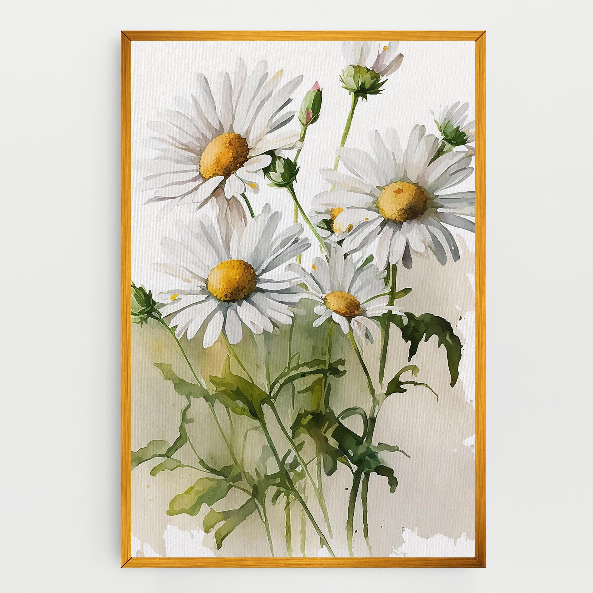 Vászonkép Painted Daisy mockup 0