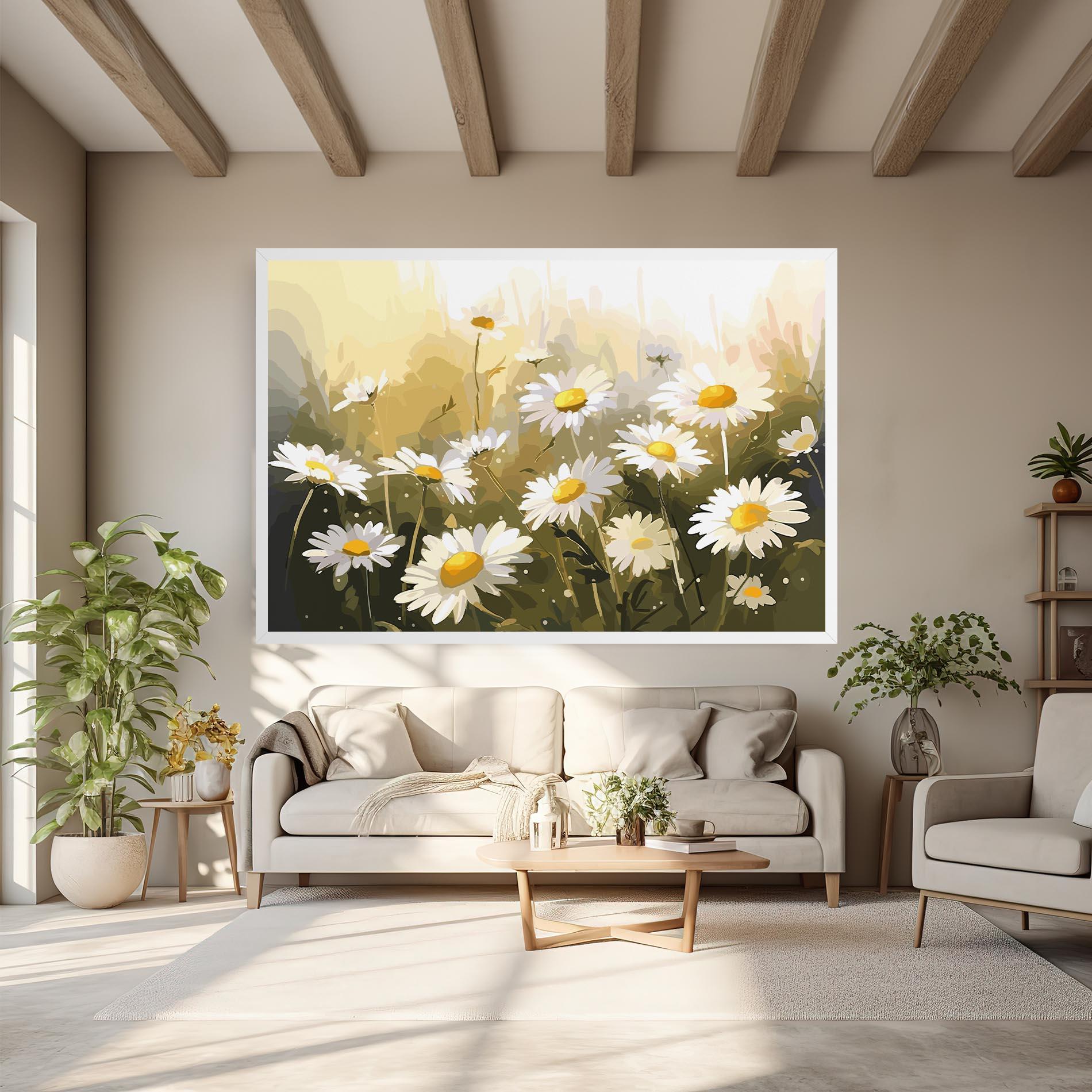 Vászonkép Daily Daisy mockup 6