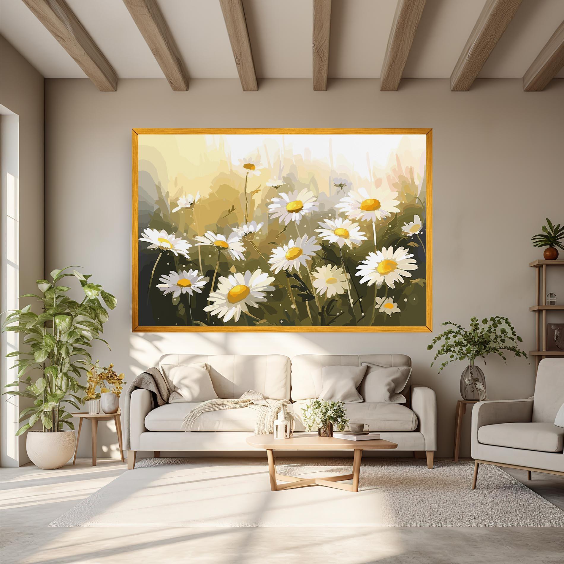 Vászonkép Daily Daisy mockup 6